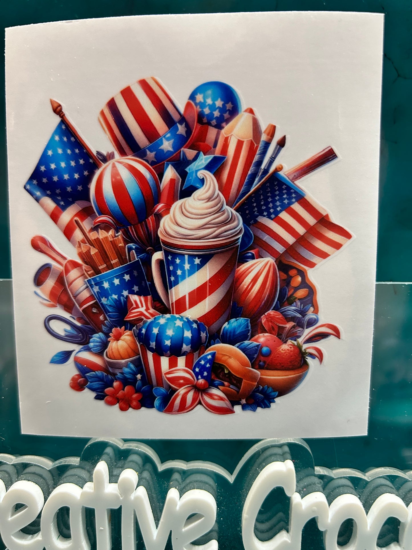 RWB Cupcake