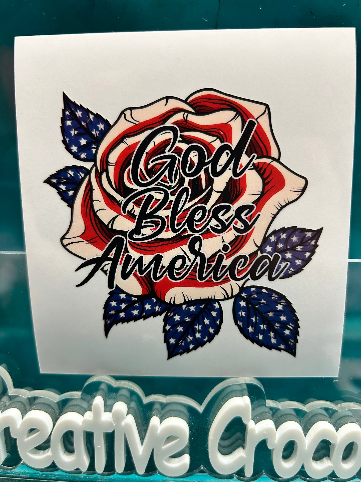 RWB God Bless America Rose