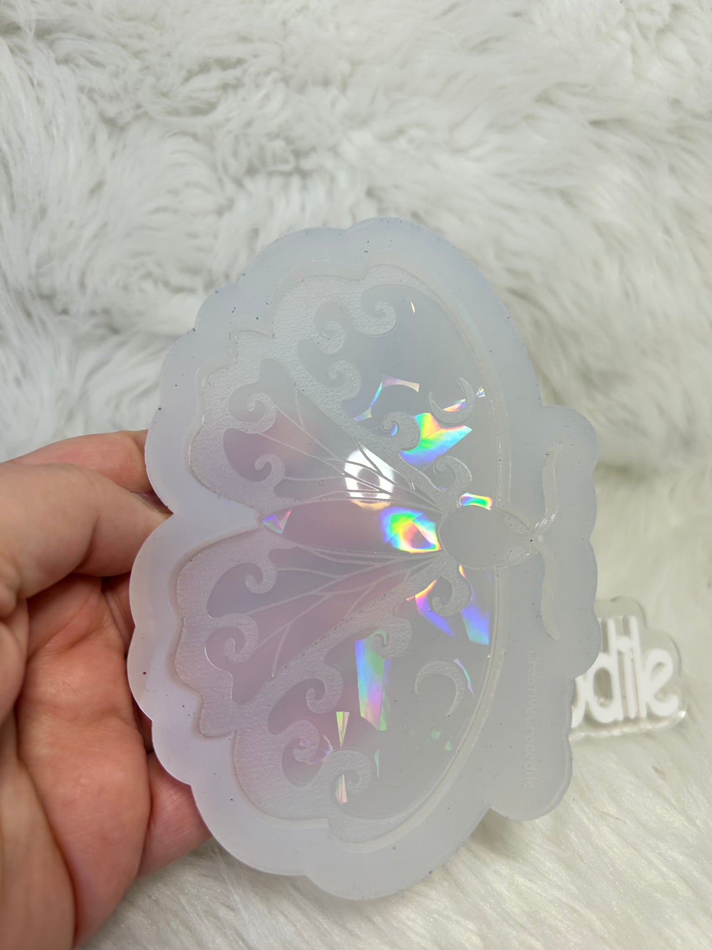 Holographic moth mold