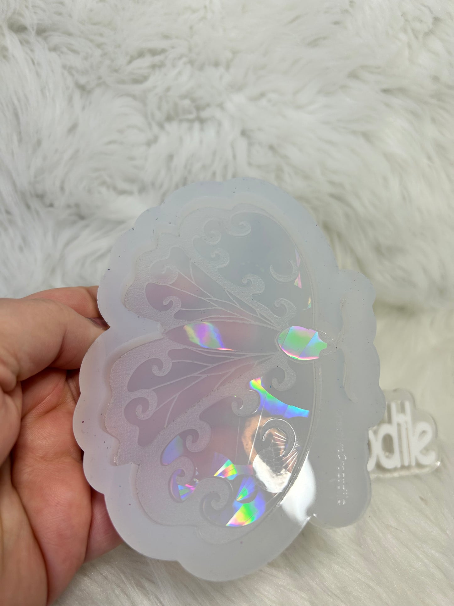 Holographic moth mold