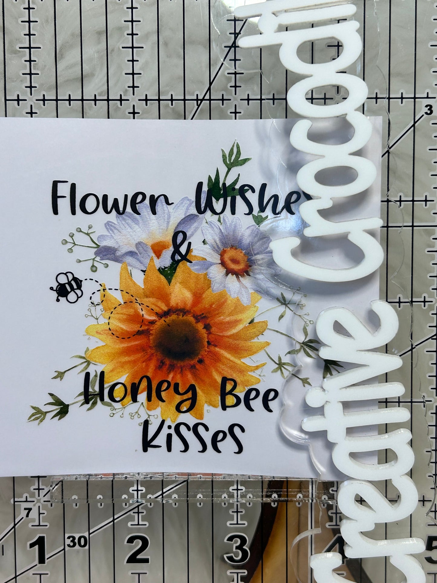 Honey Bee Kisses Decal