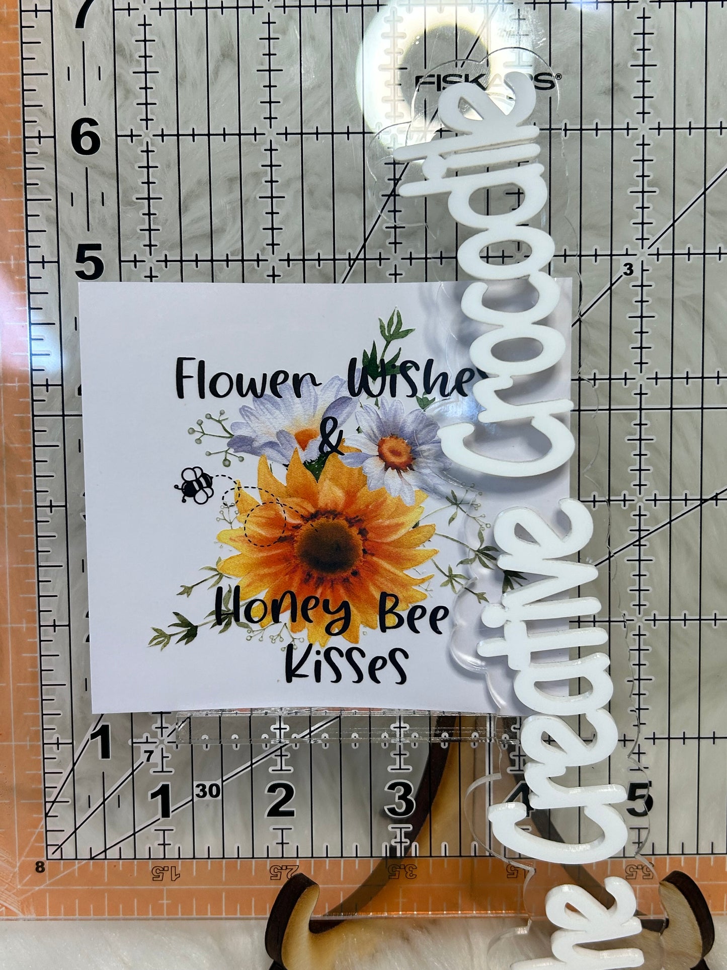Honey Bee Kisses Decal
