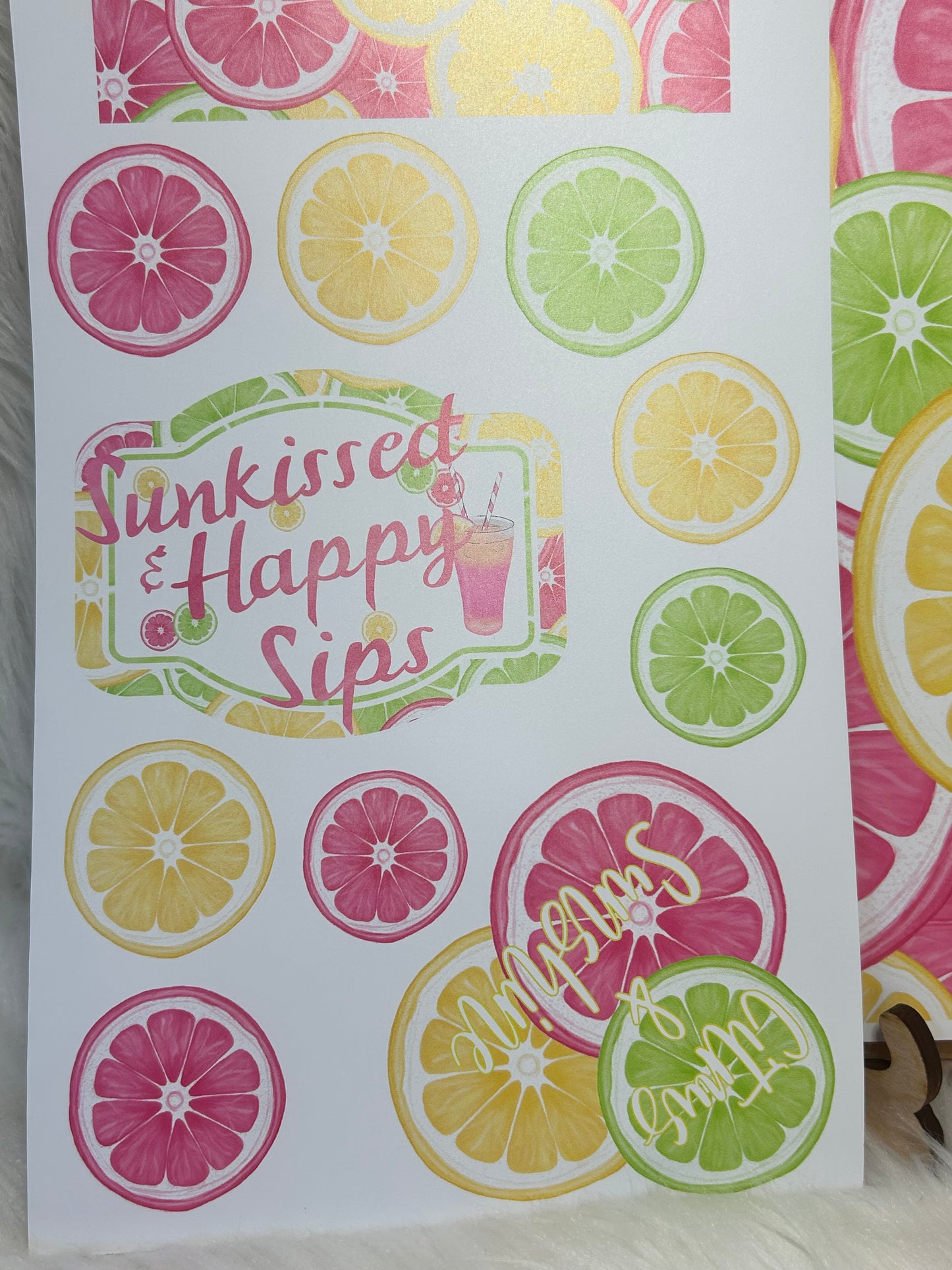 Citrus vinyl Bundle