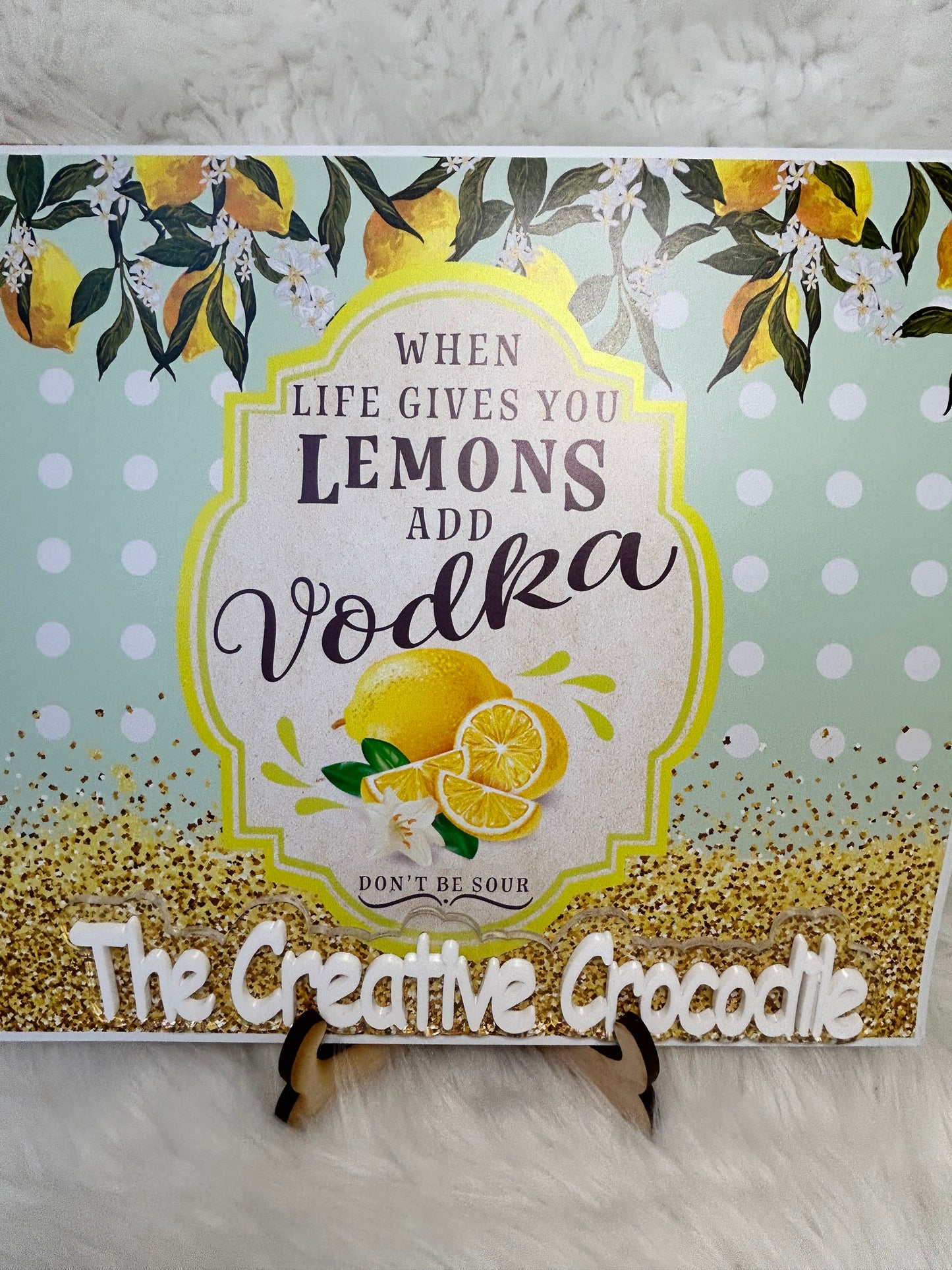 Lemons and Vodka 20oz wrap