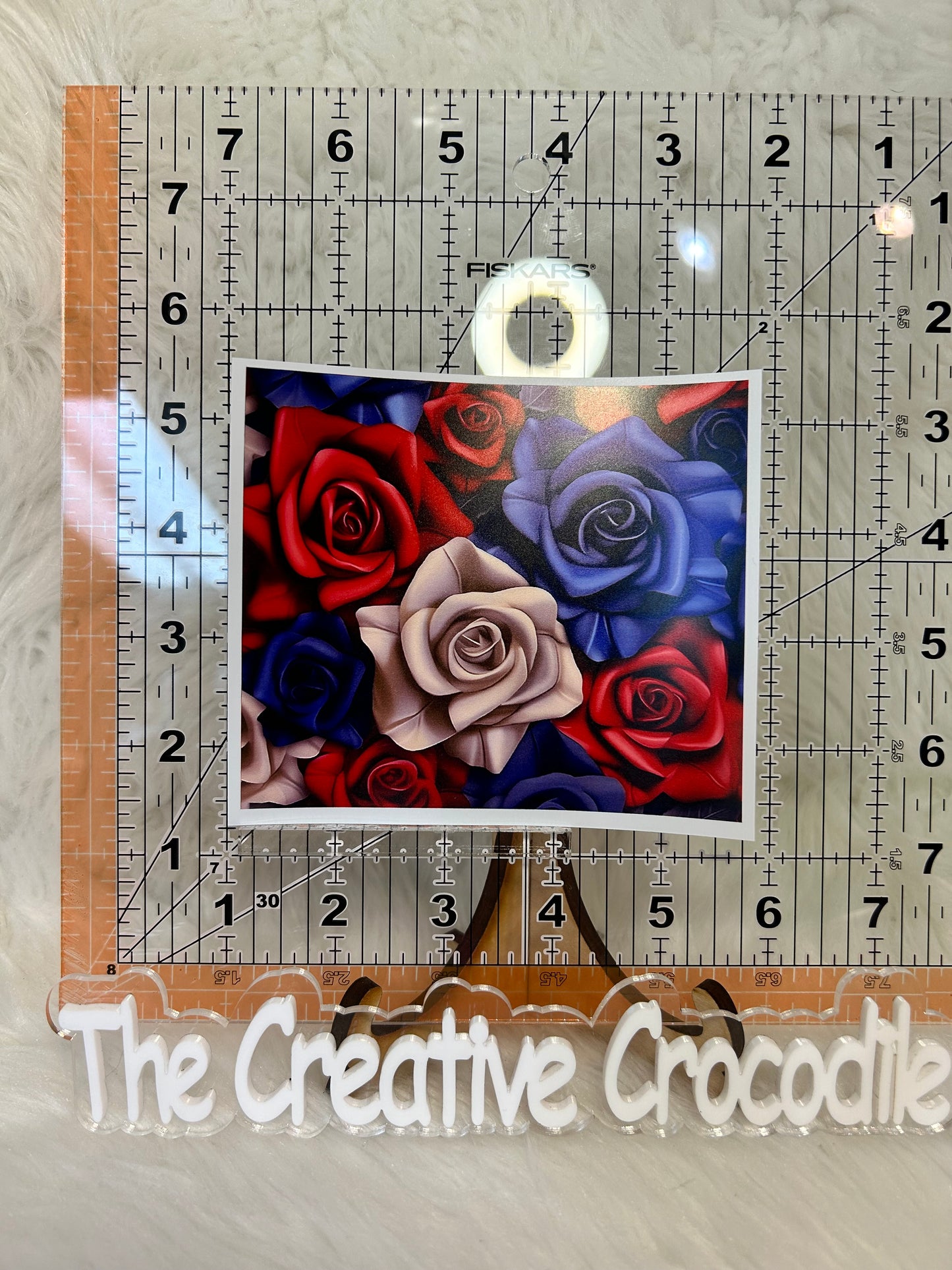 3D roses pen wrap