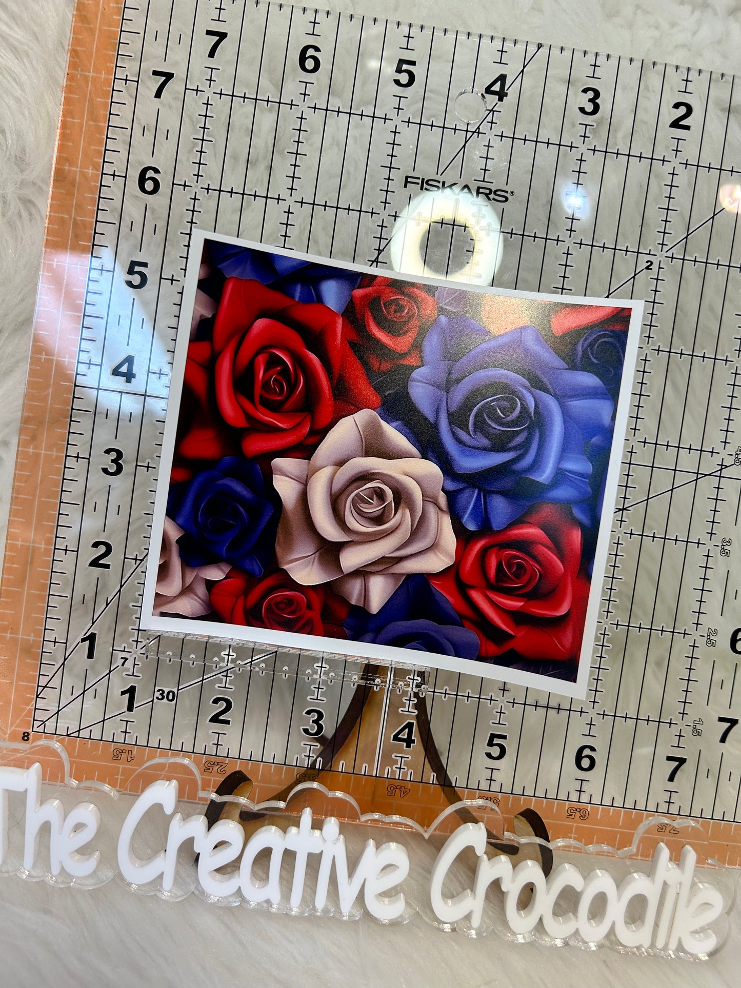3D roses pen wrap
