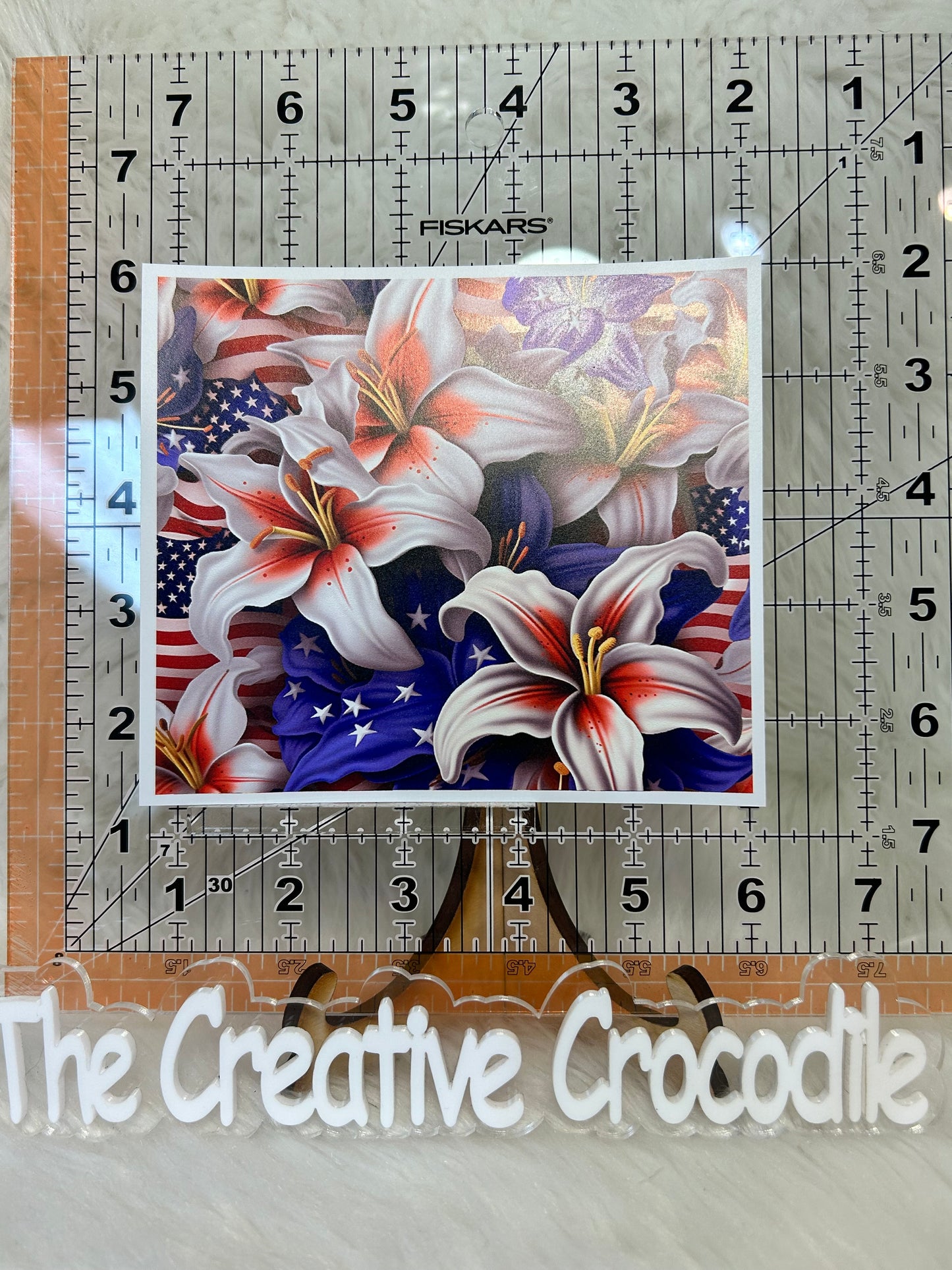 3D lilies pen wrap