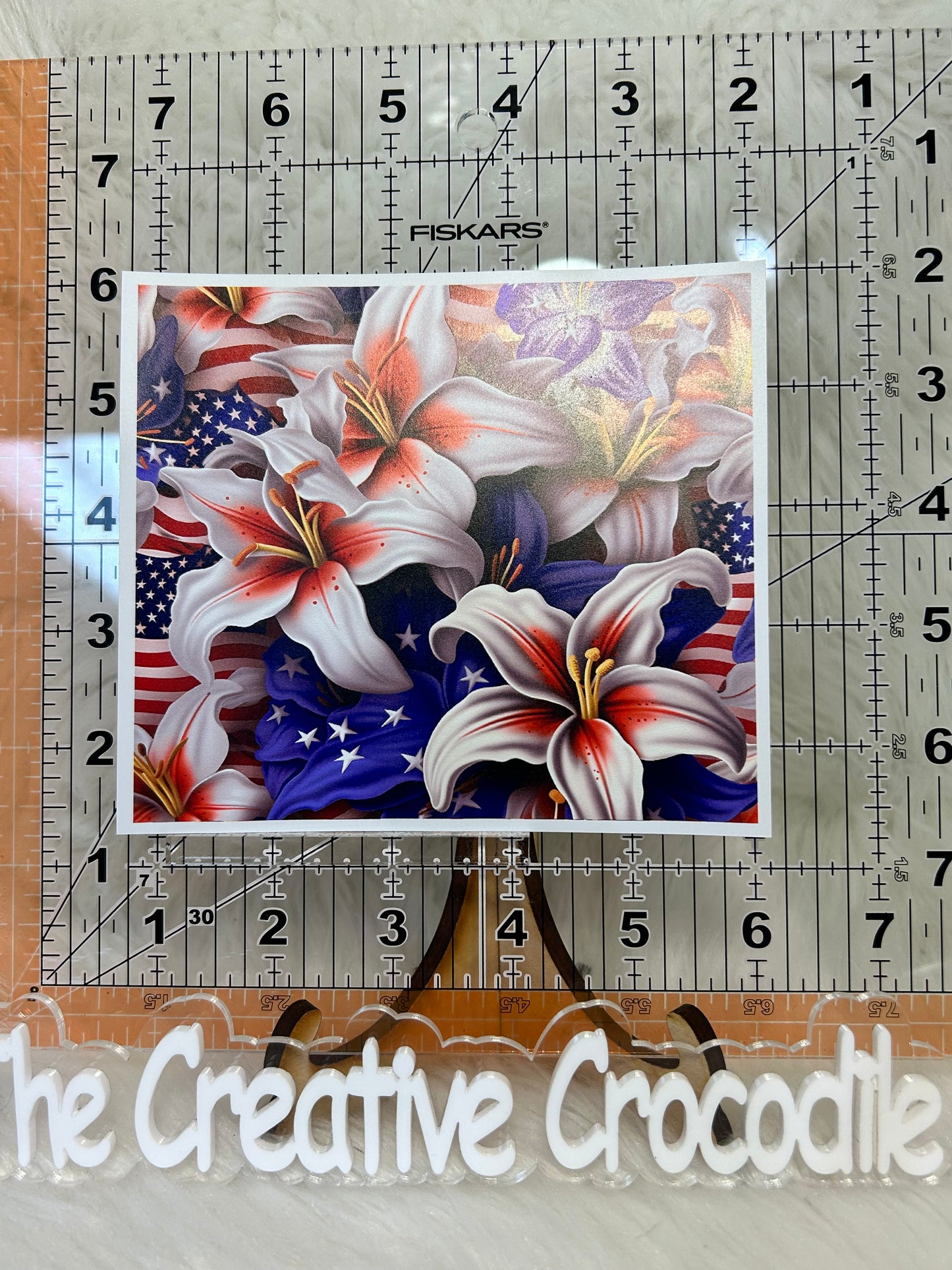 3D lilies pen wrap