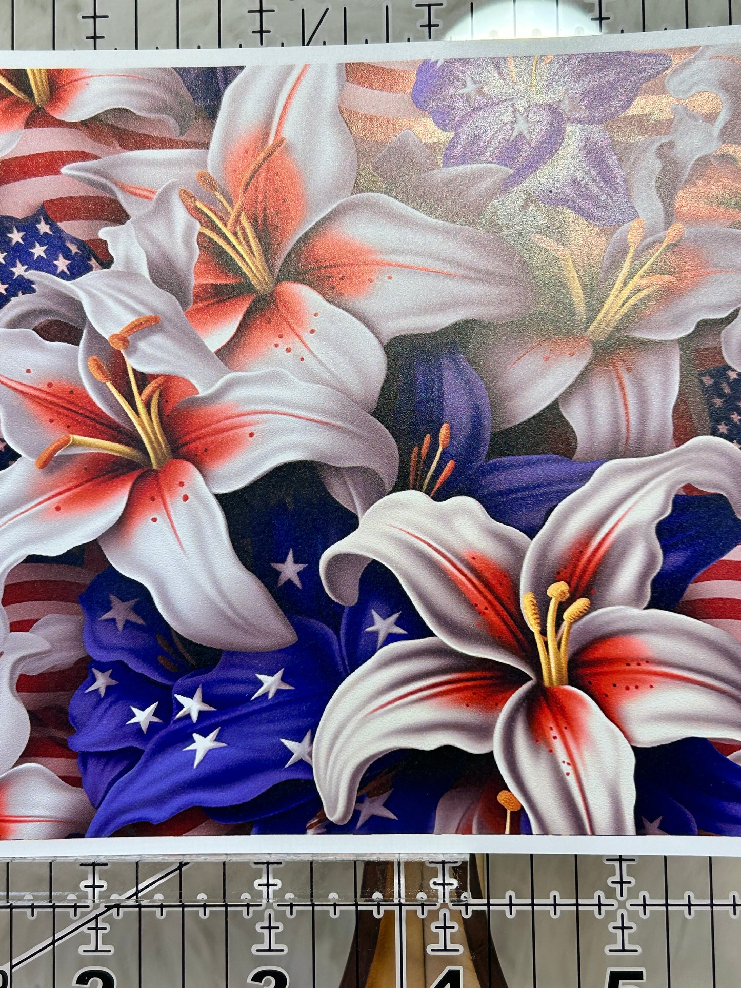 3D lilies pen wrap