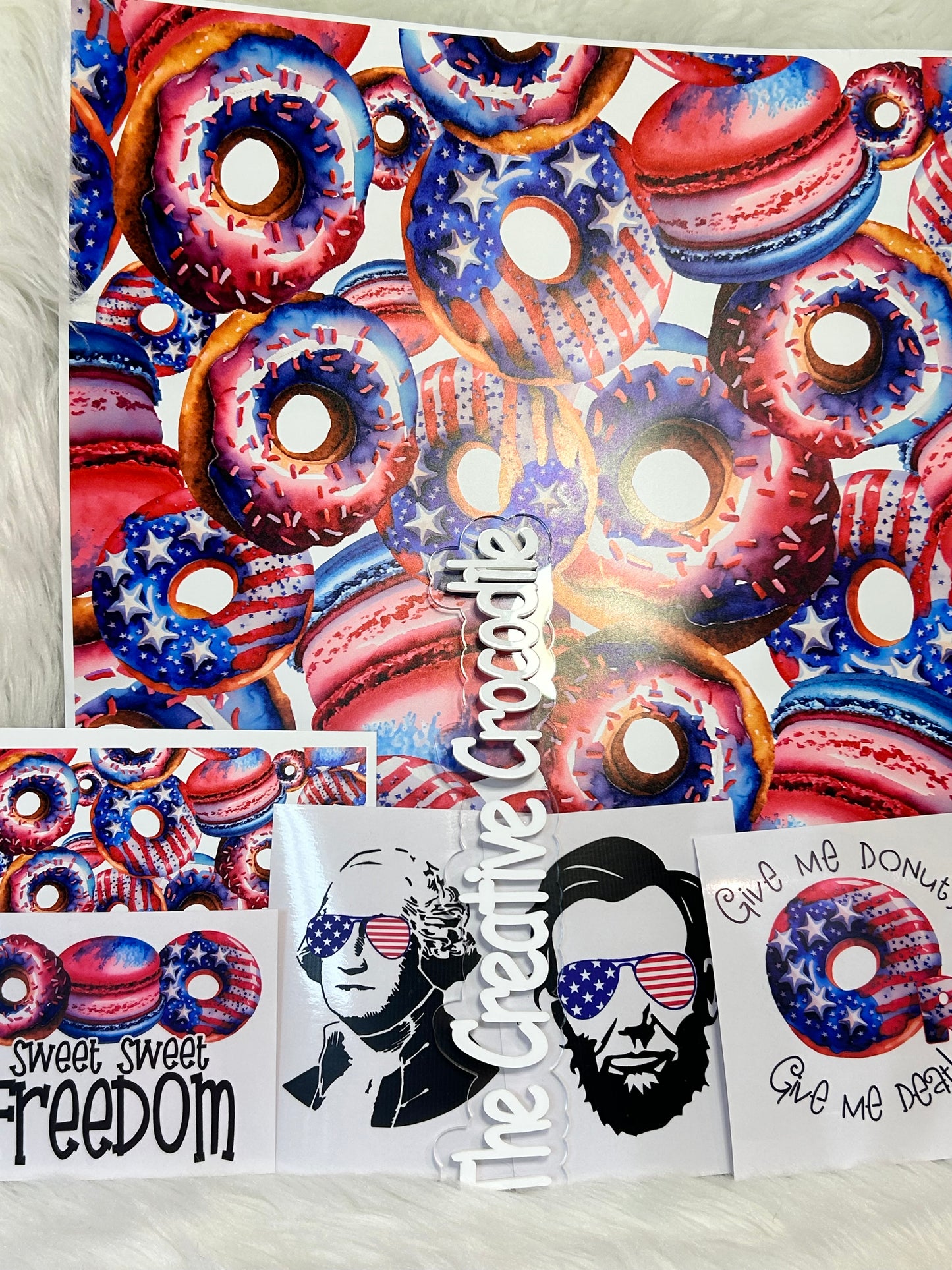 Patriotic Donut bundle