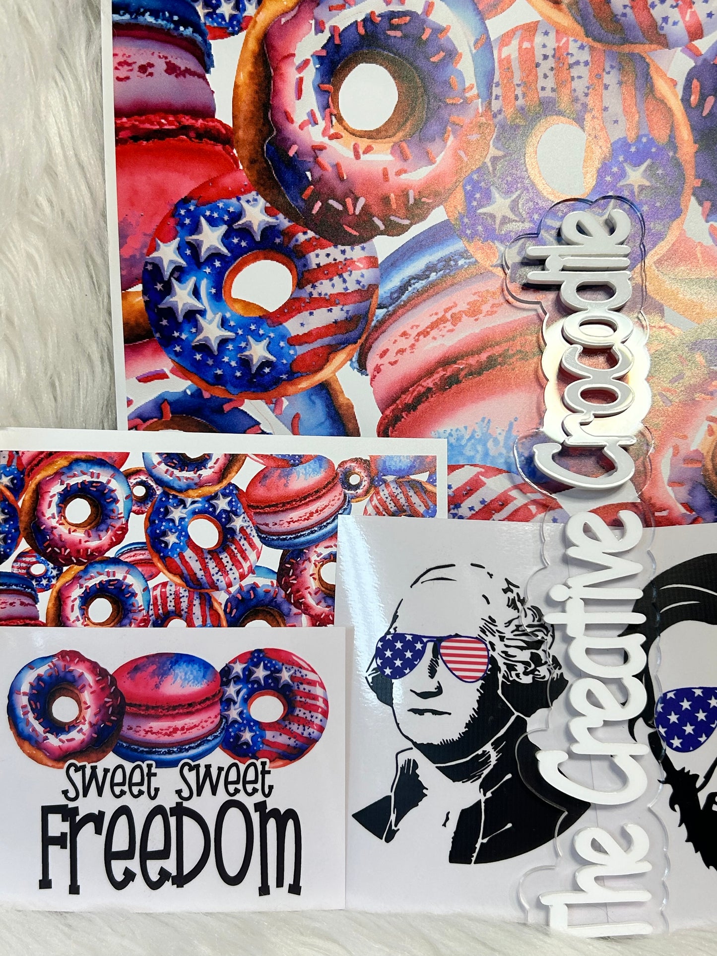 Patriotic Donut bundle