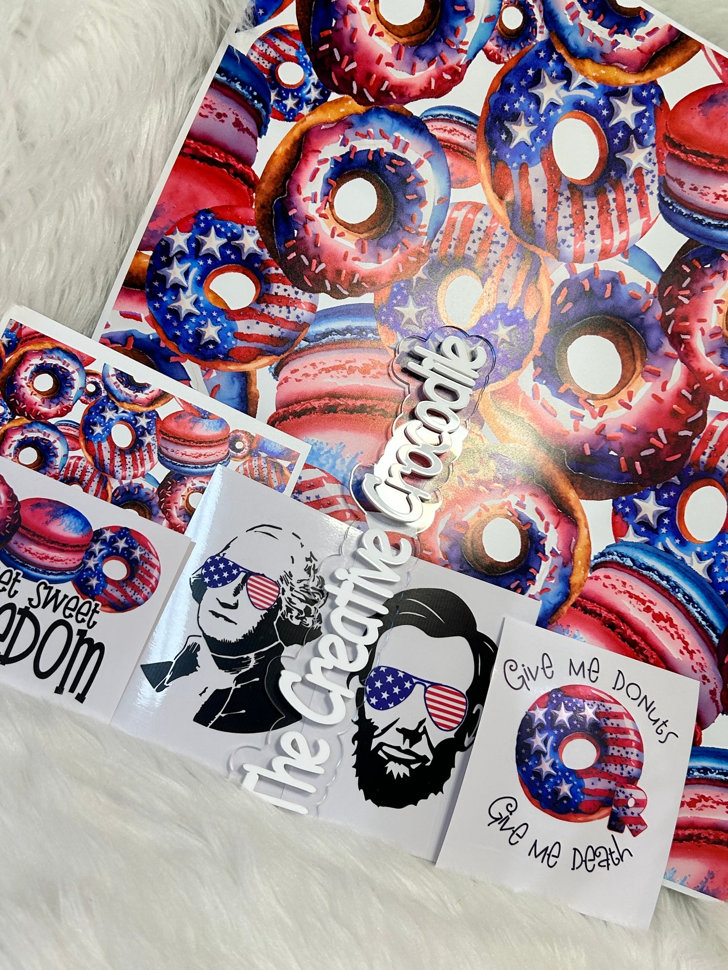 Patriotic Donut bundle