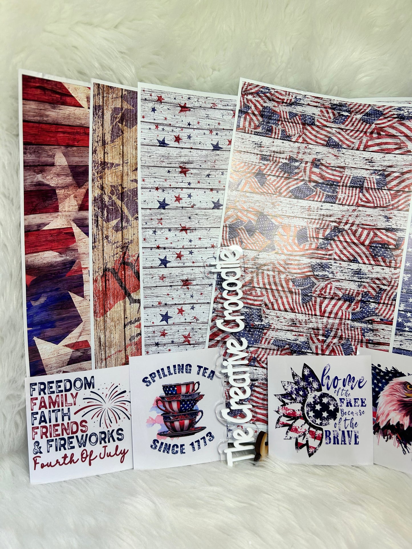 Patriotic Woodgrain bundle