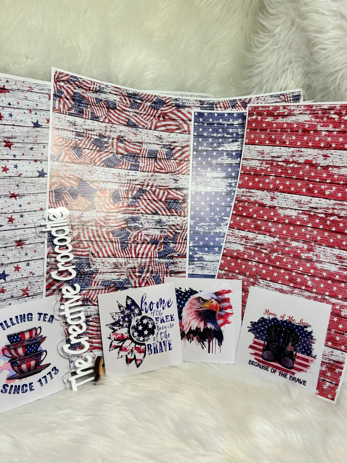 Patriotic Woodgrain bundle