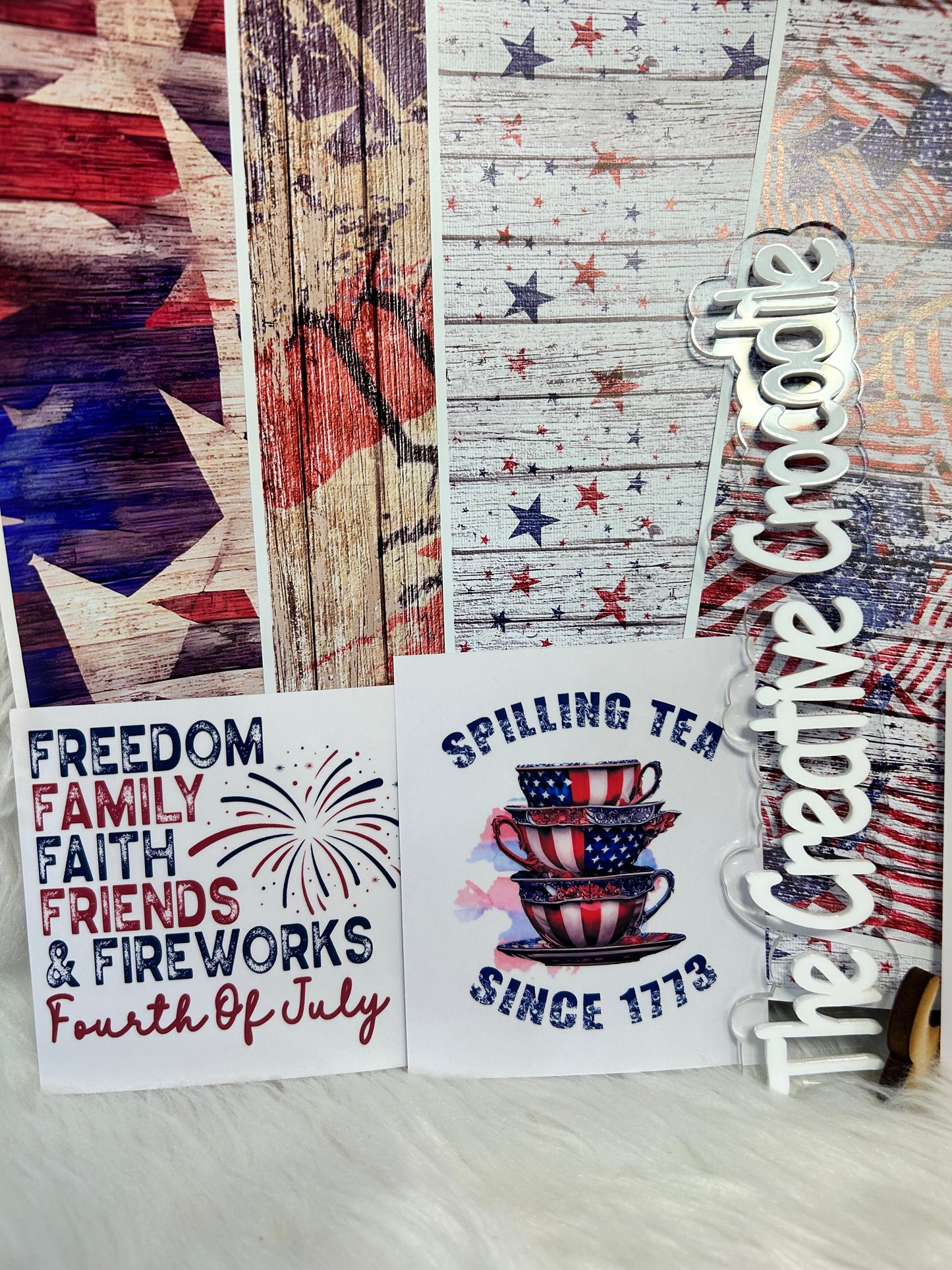 Patriotic Woodgrain bundle