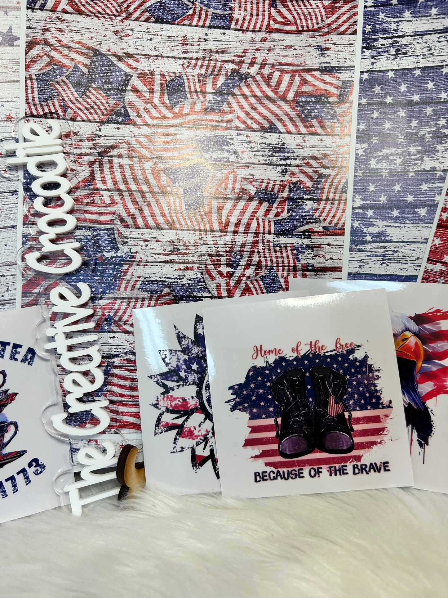 Patriotic Woodgrain bundle