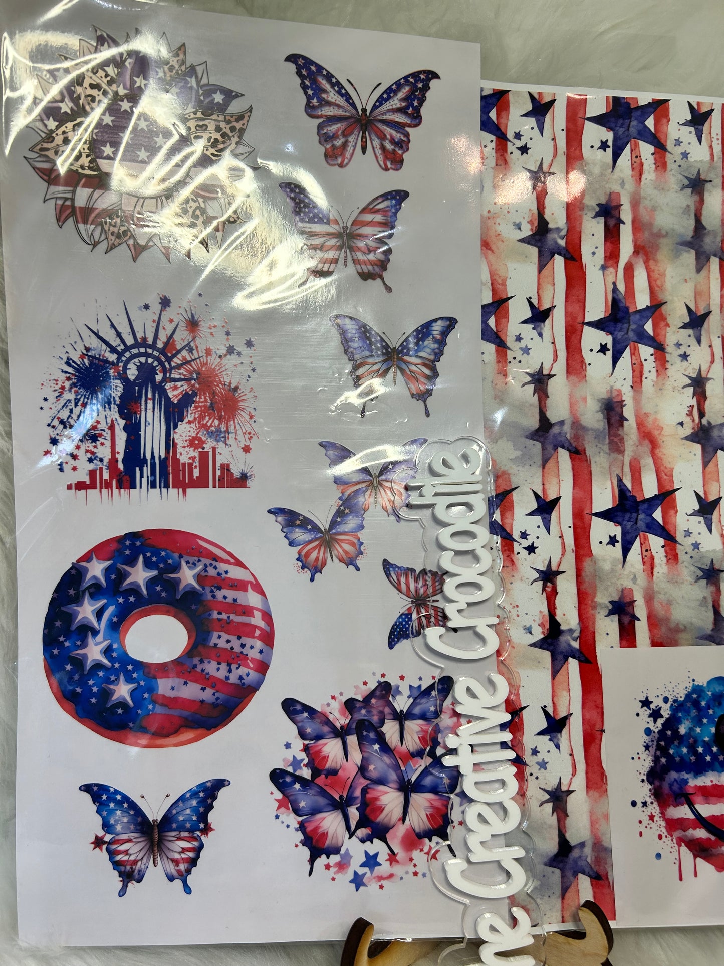 Patriotic watercolor bundle