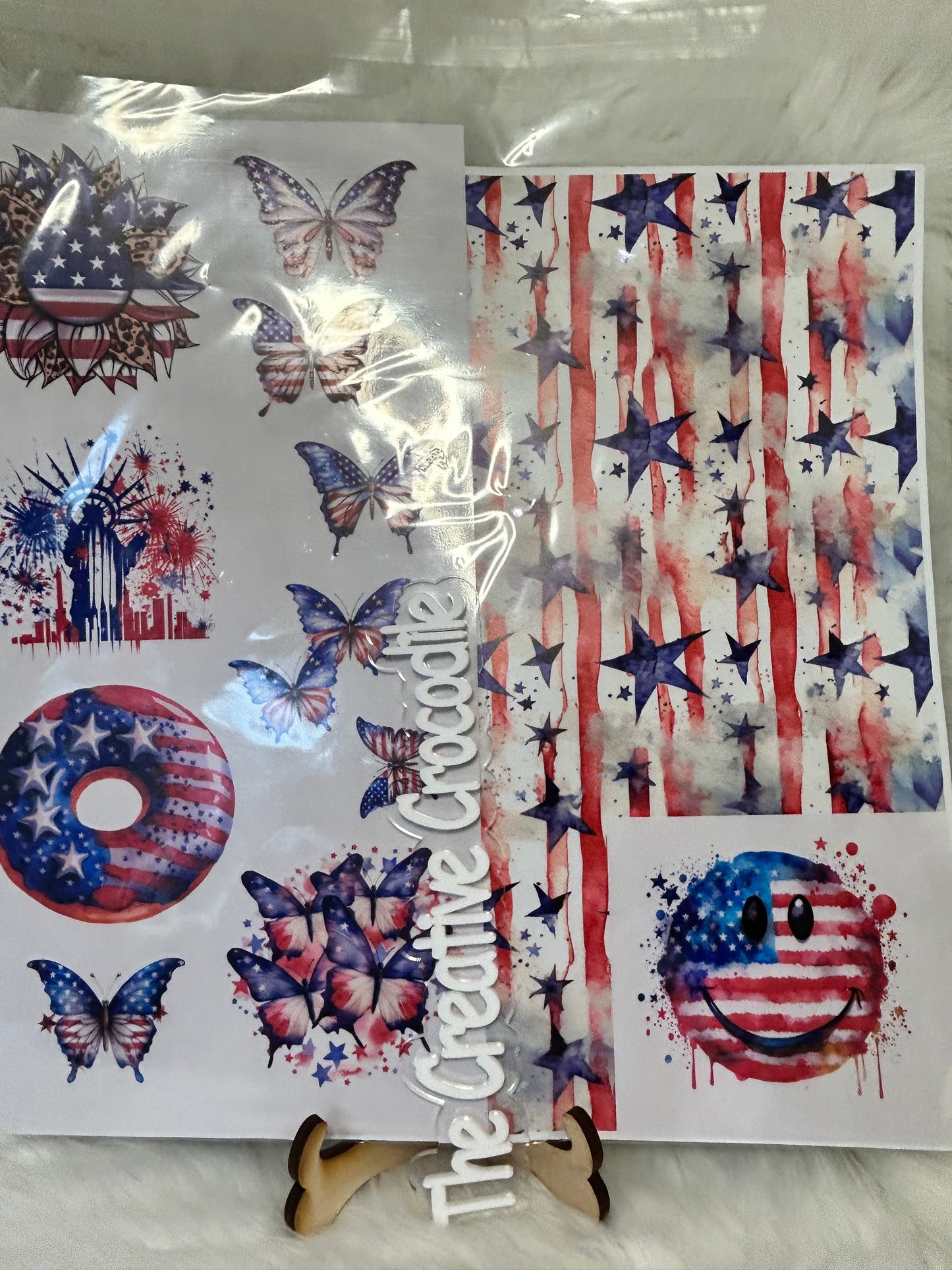 Patriotic watercolor bundle