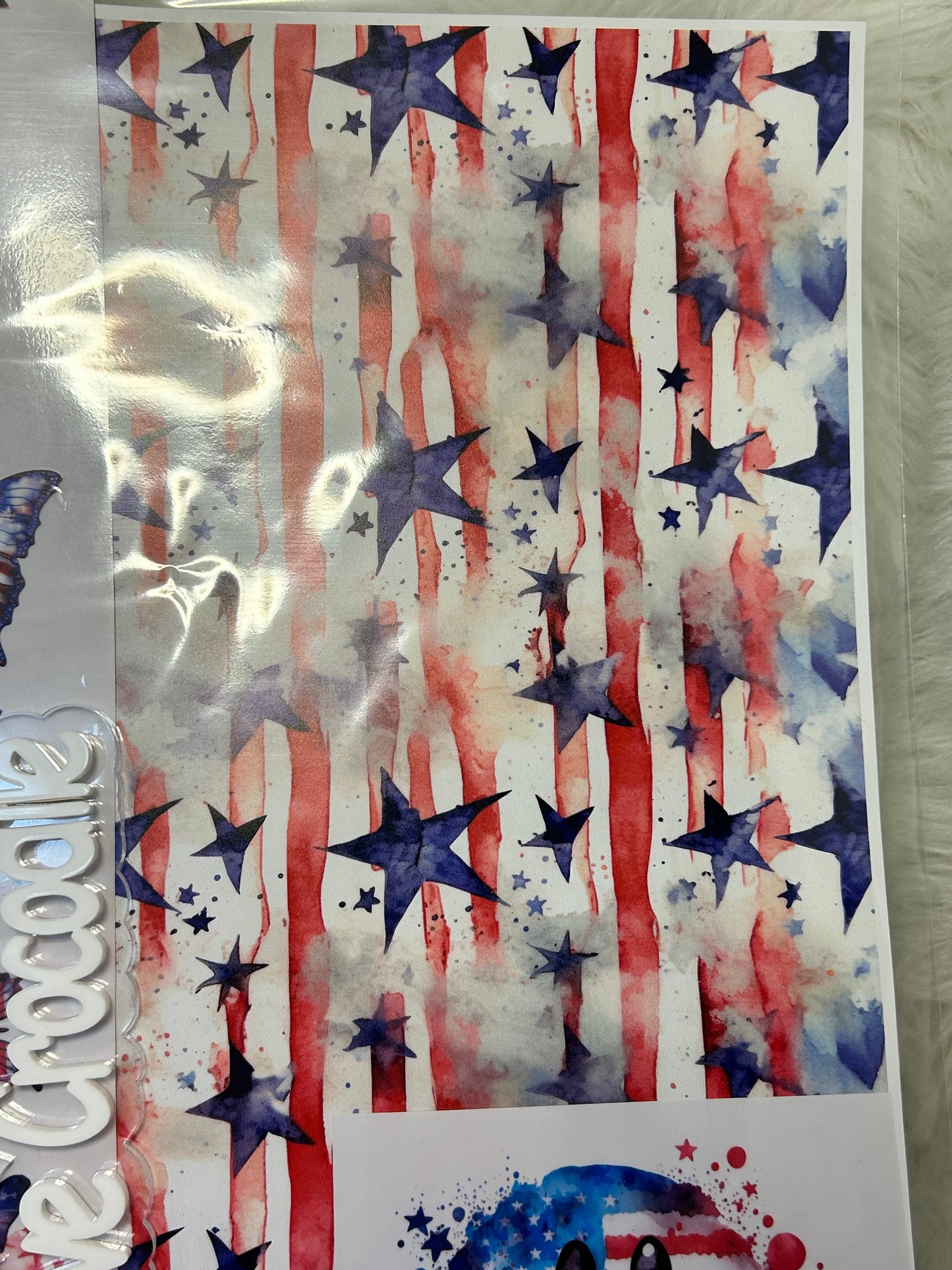 Patriotic watercolor bundle