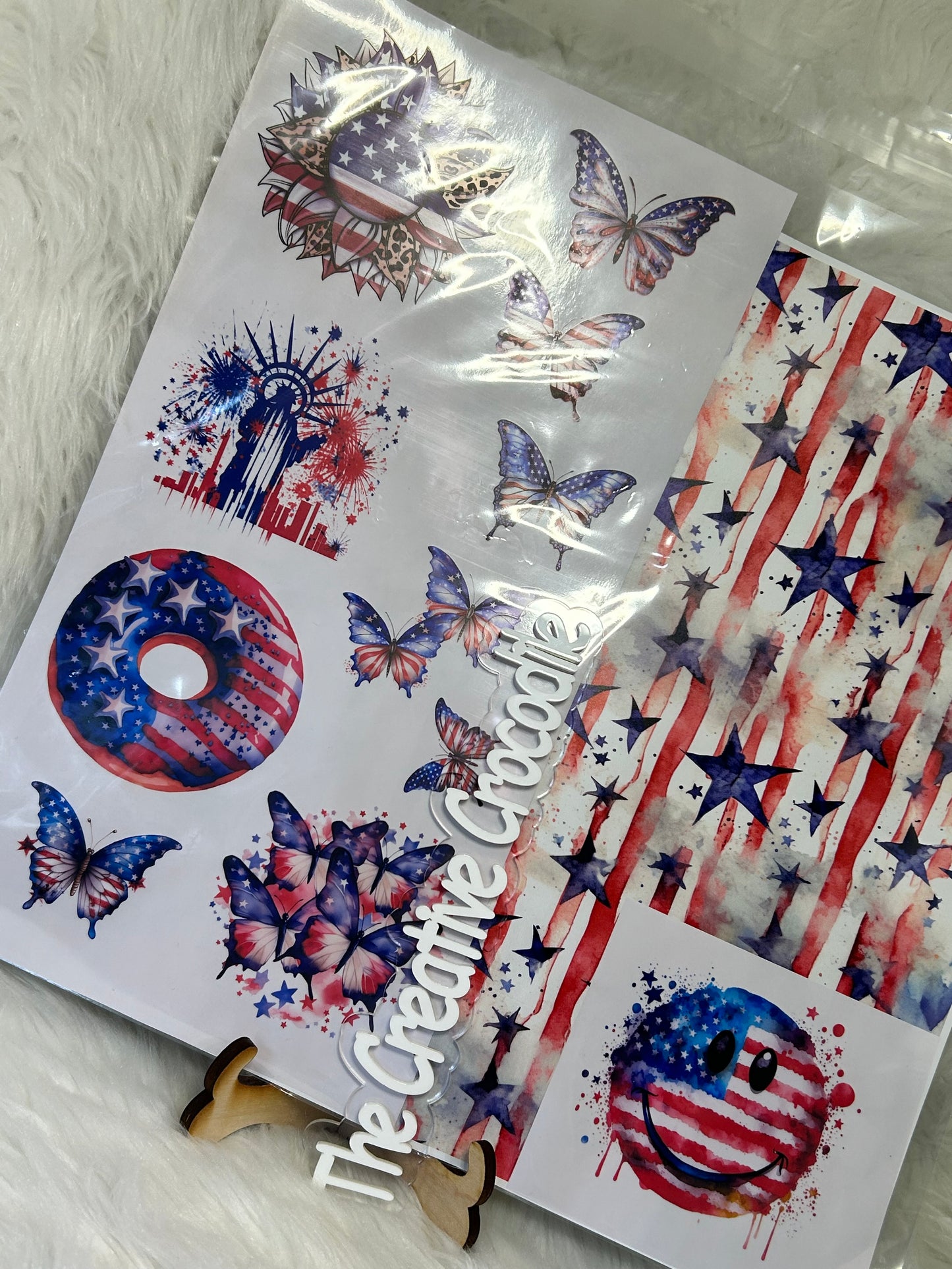 Patriotic watercolor bundle