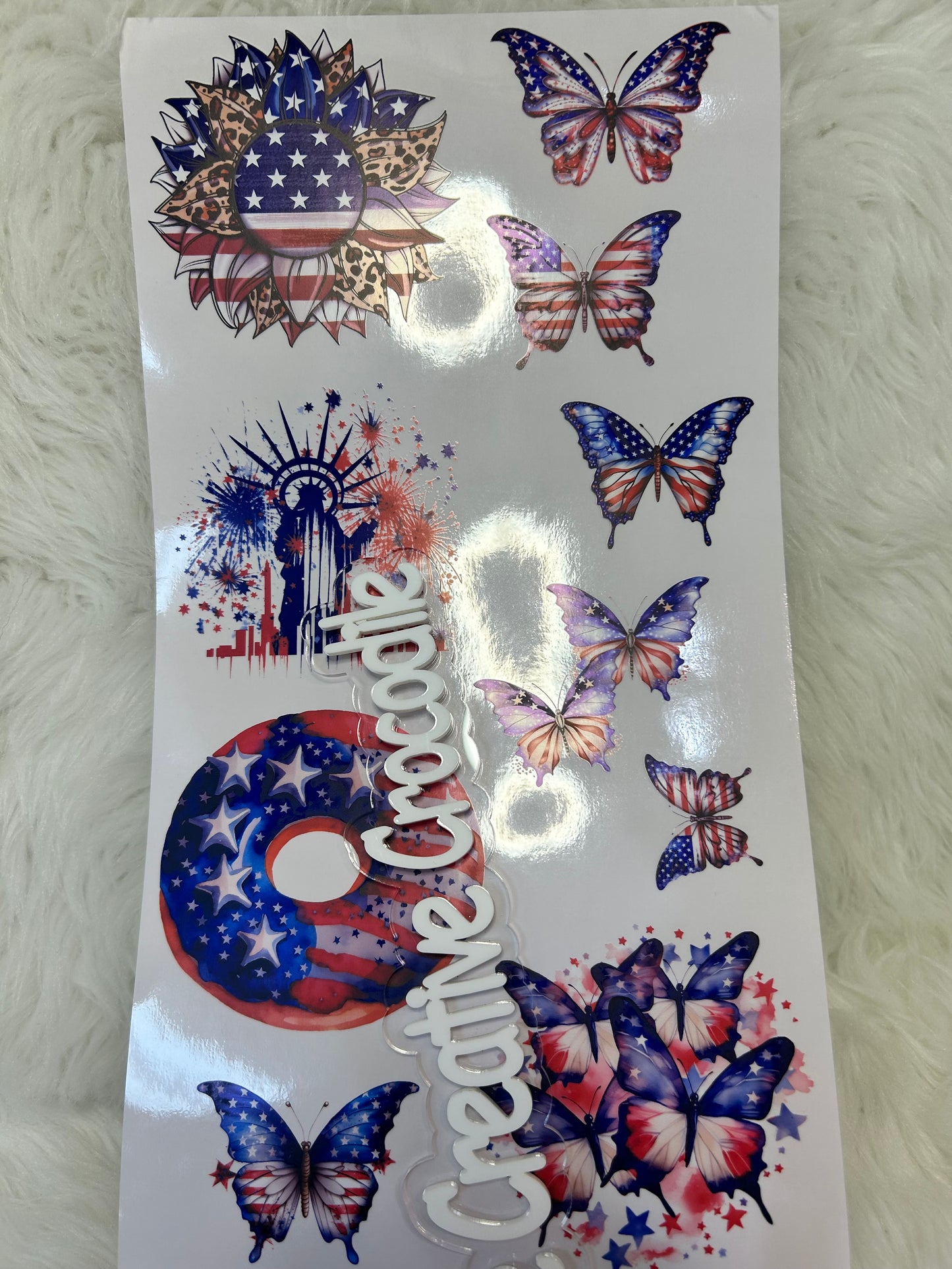 Lady Liberty element sheet