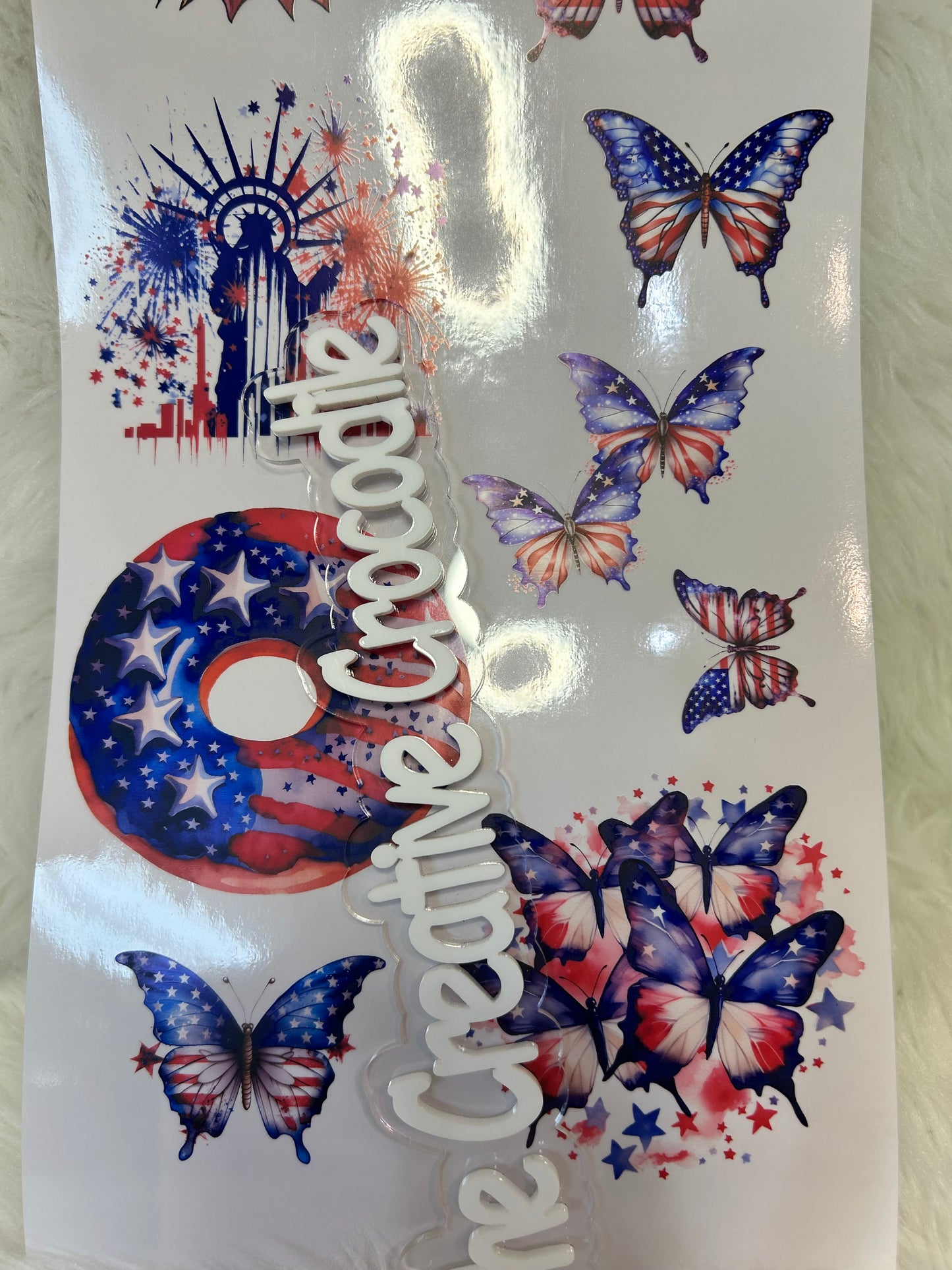 Lady Liberty element sheet