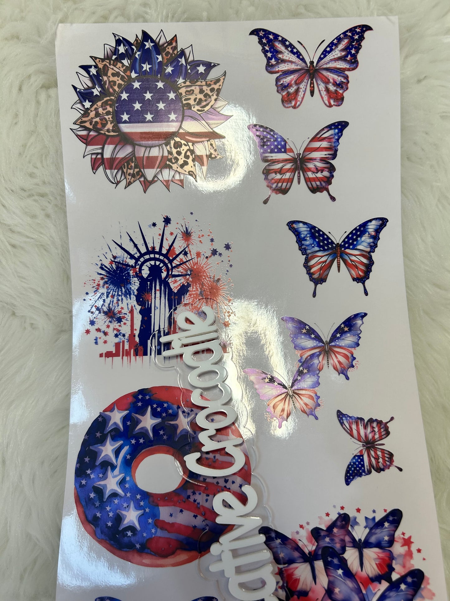 Lady Liberty element sheet