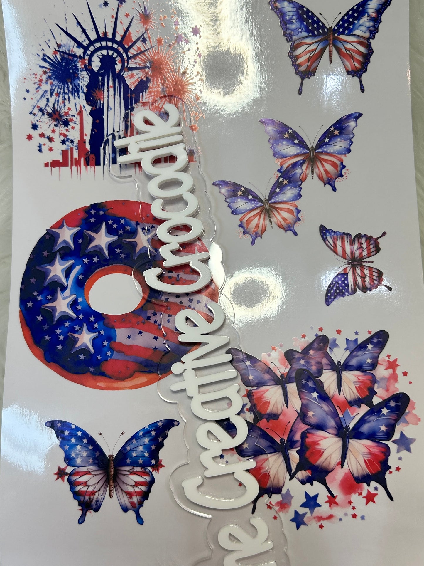 Lady Liberty element sheet