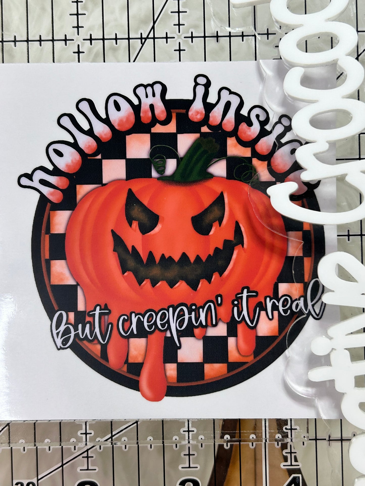 Creepin It real pumpkin