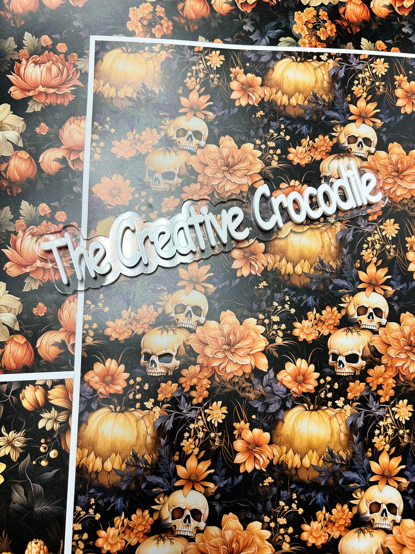 Vintage Halloween florals