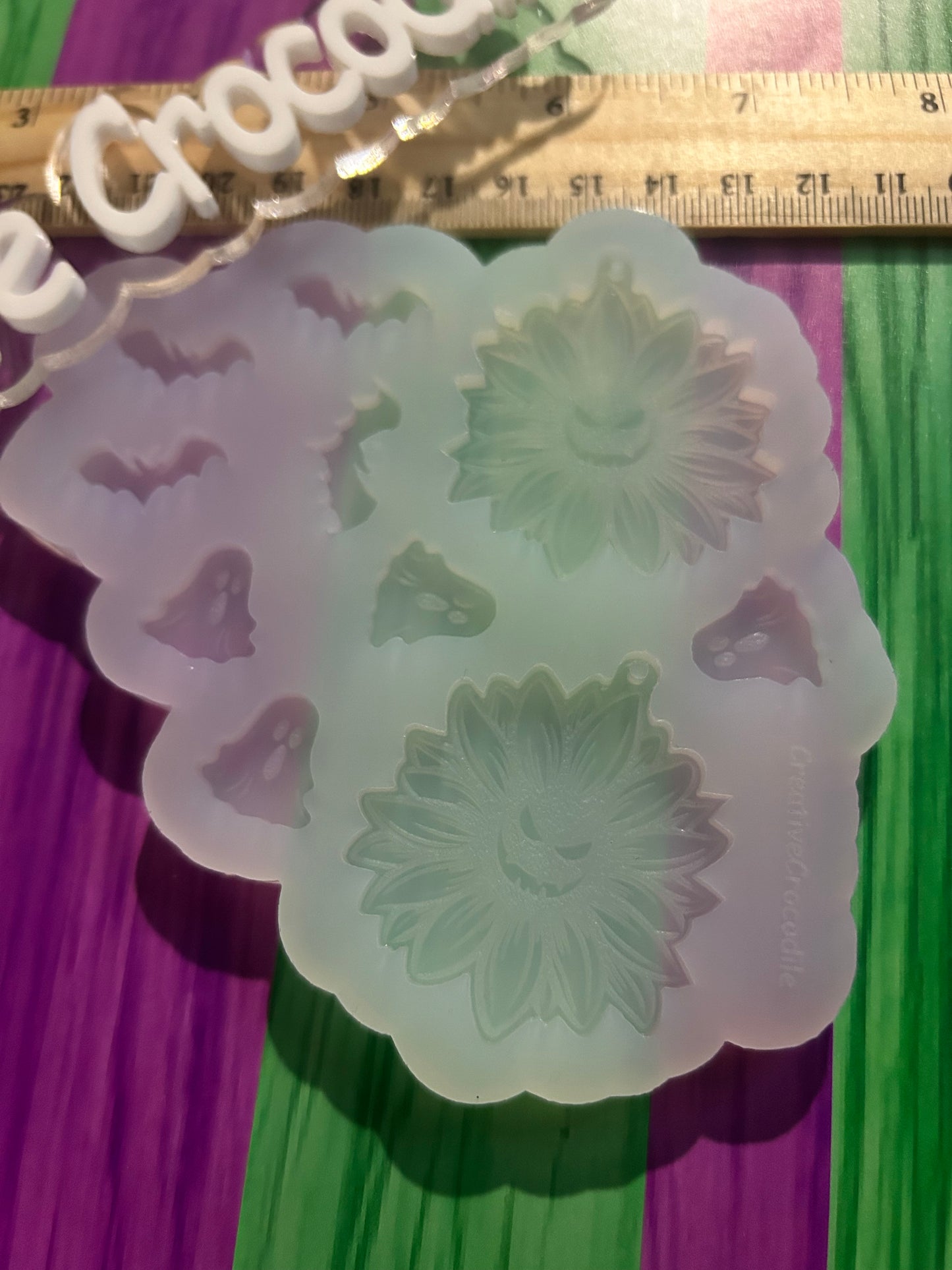 Spooky earring mold