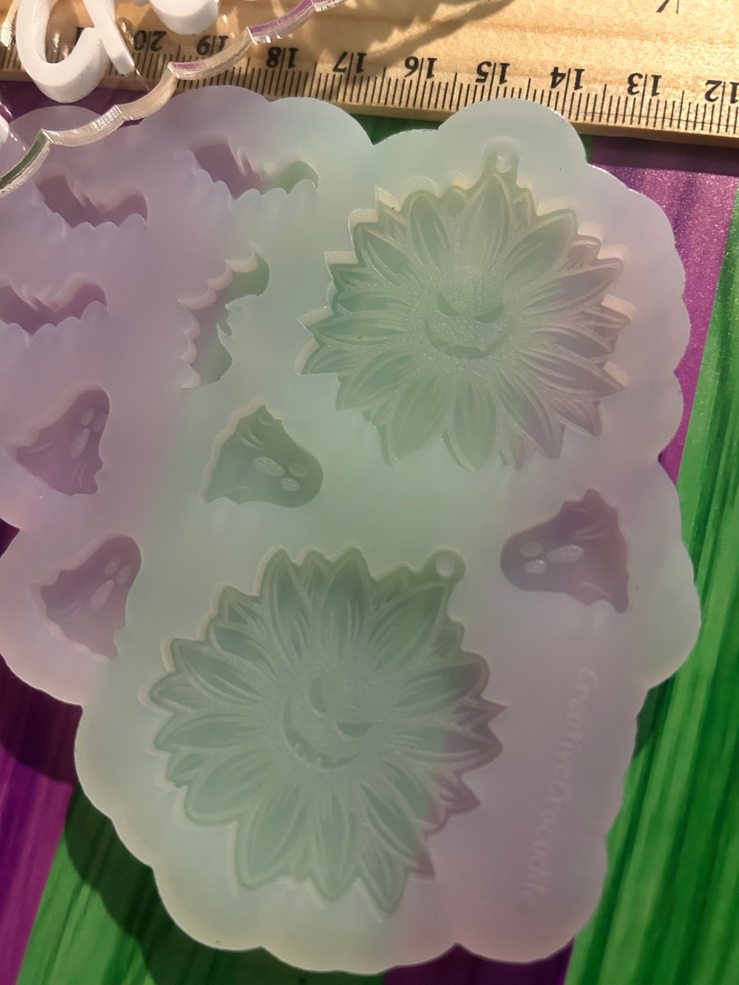 Spooky earring mold