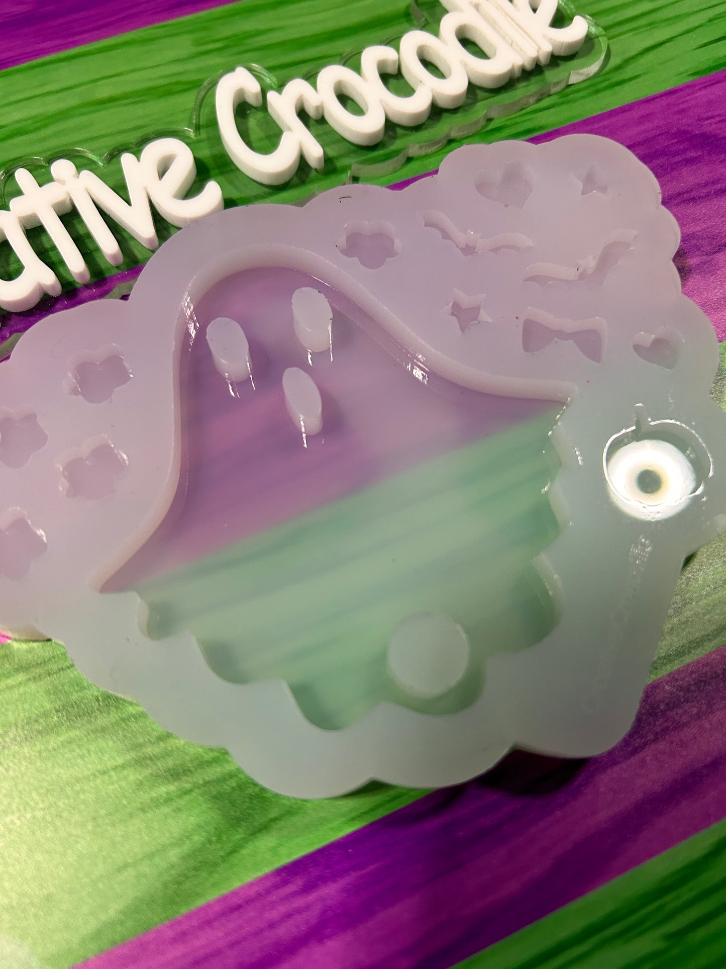 Stanley Dupe 40oz Ghost lid topper mold