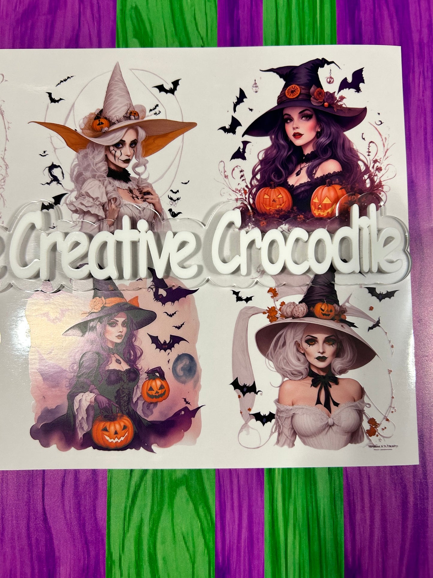Witch decal sheet