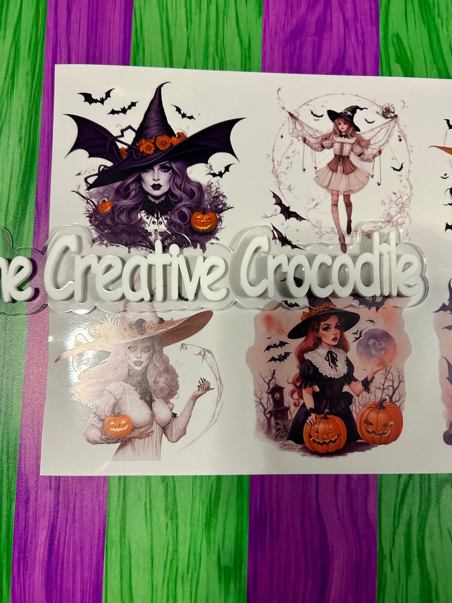 Witch decal sheet