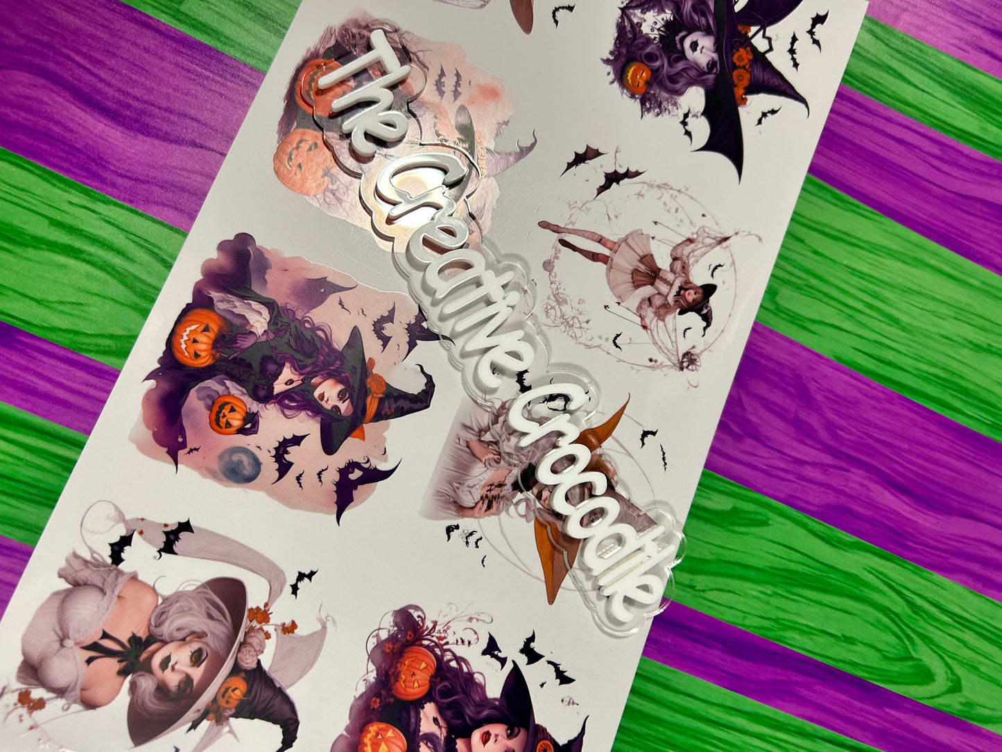 Witch decal sheet