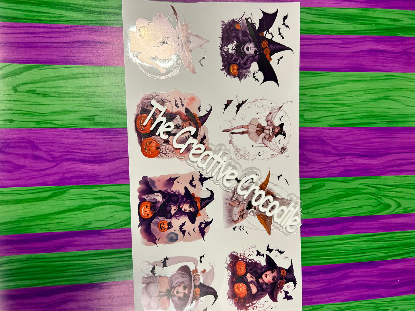 Witch decal sheet