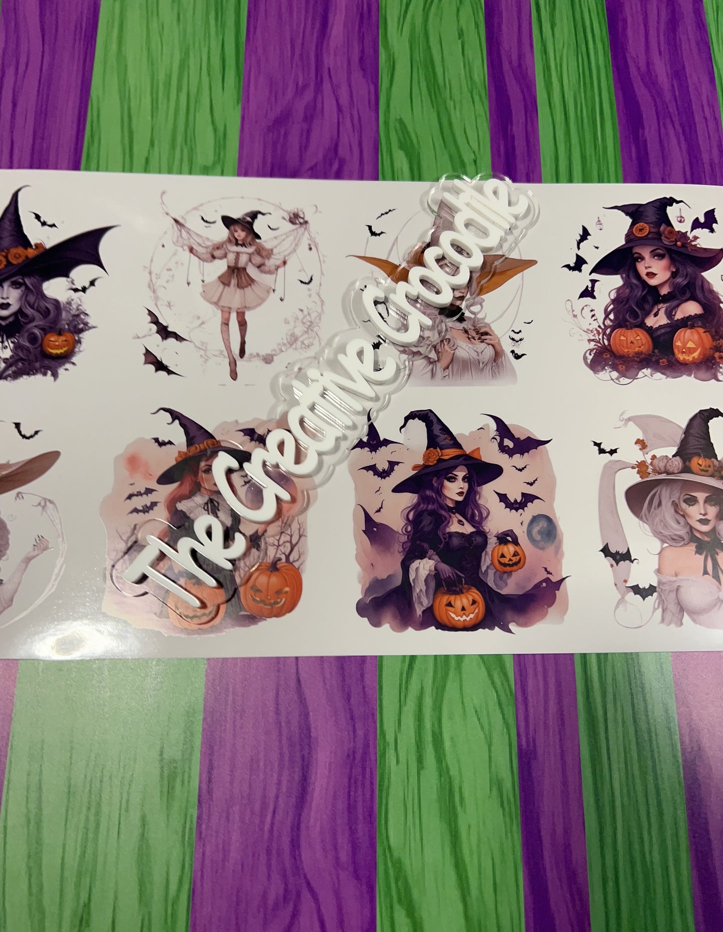 Witch decal sheet