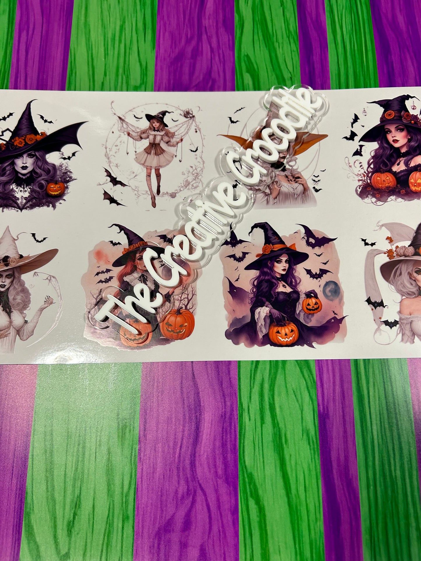 Witch decal sheet