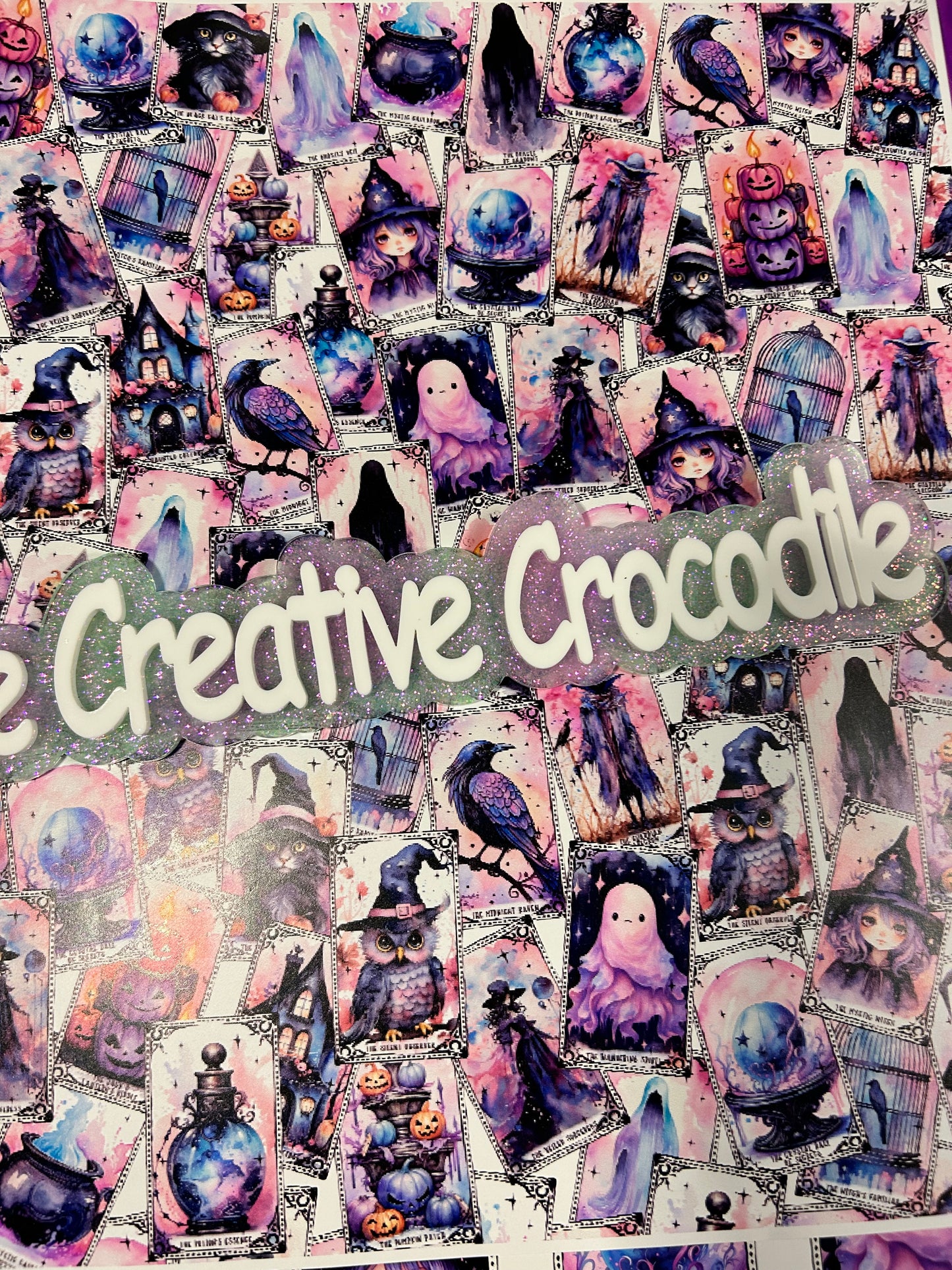 Purple and pink Tarot