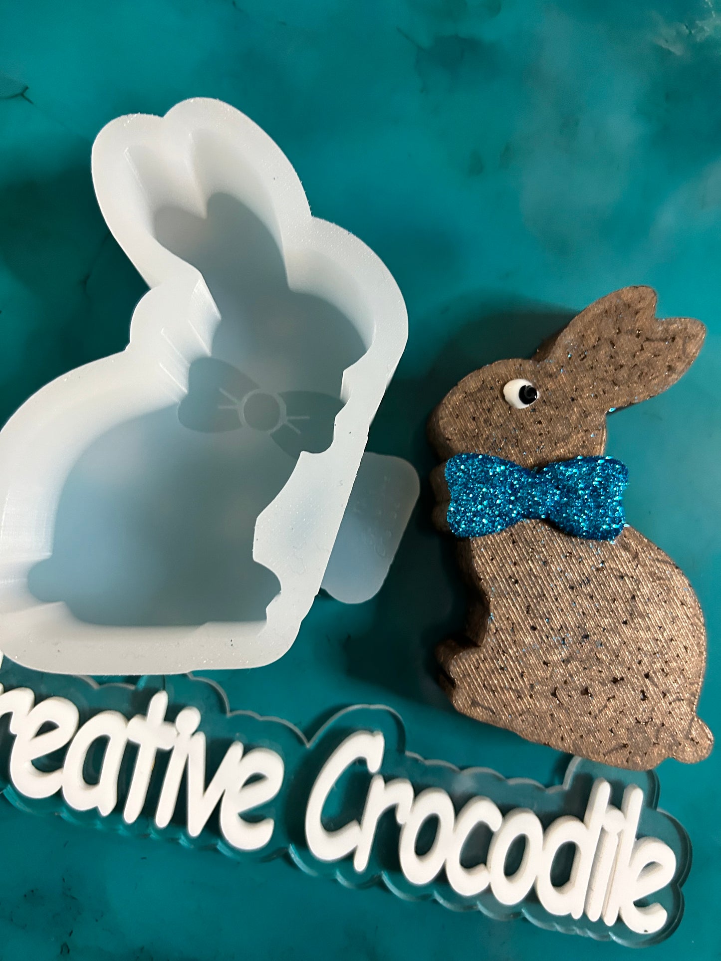 Chocolate bunny mold(freshie)