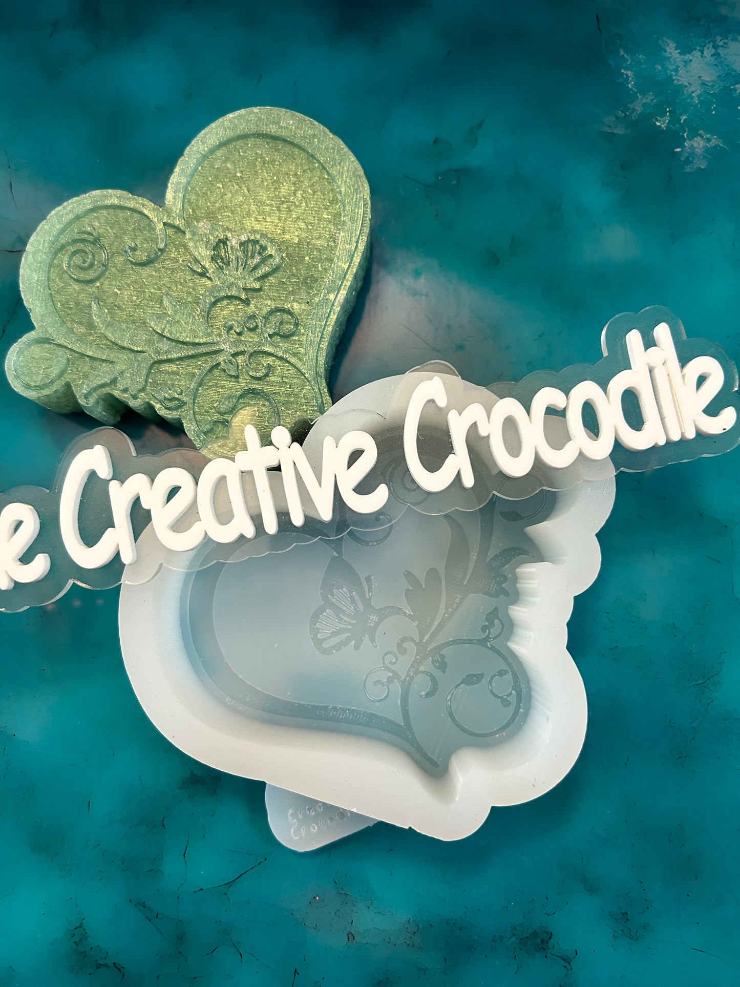 Butterfly Heart Freshie Mold