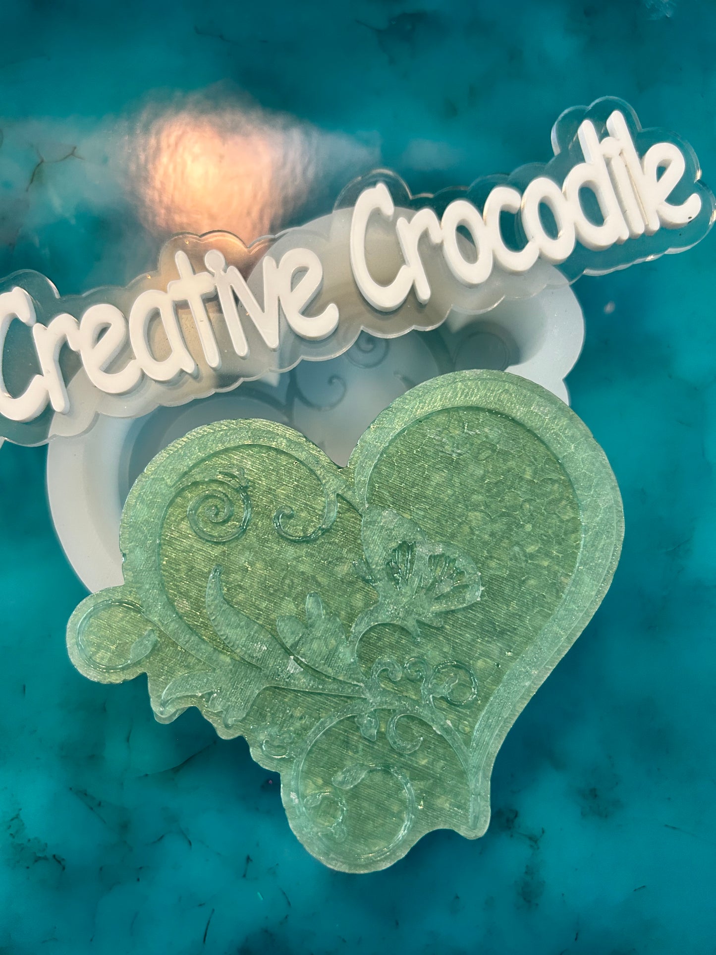 Butterfly Heart Freshie Mold