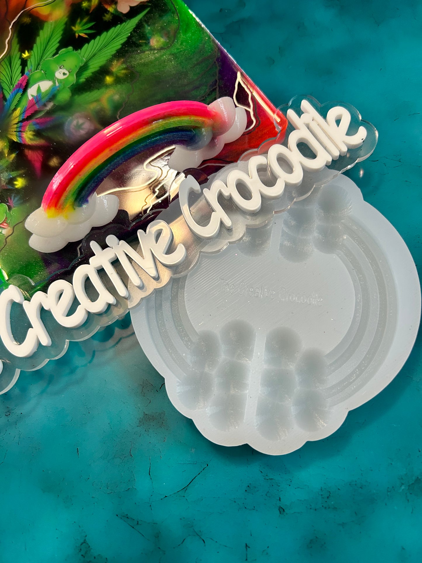 Rainbow, handle mold