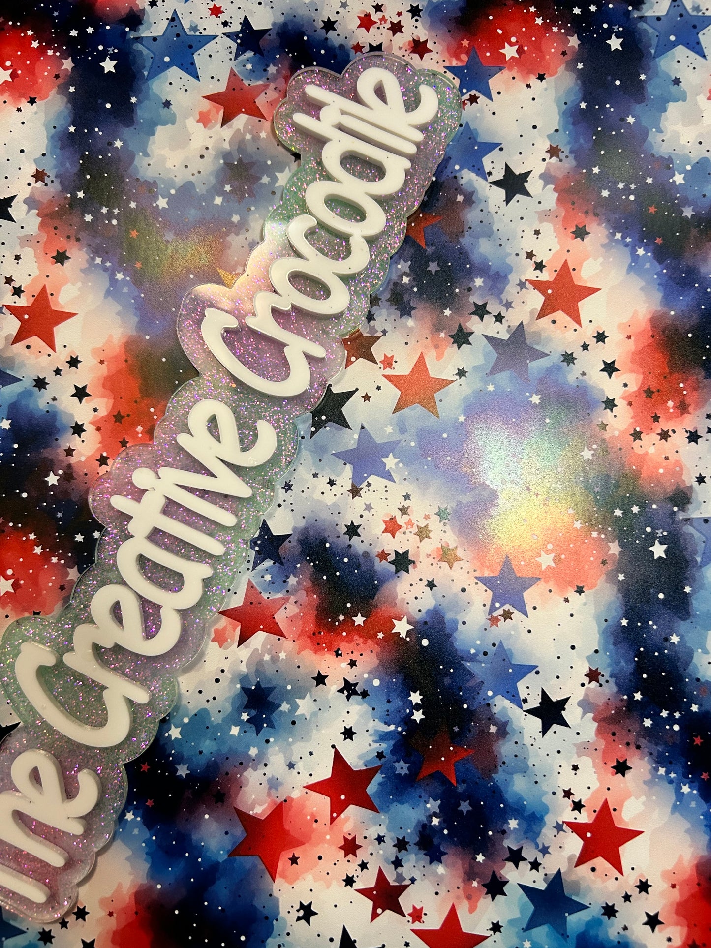 RWB Water Color Stars