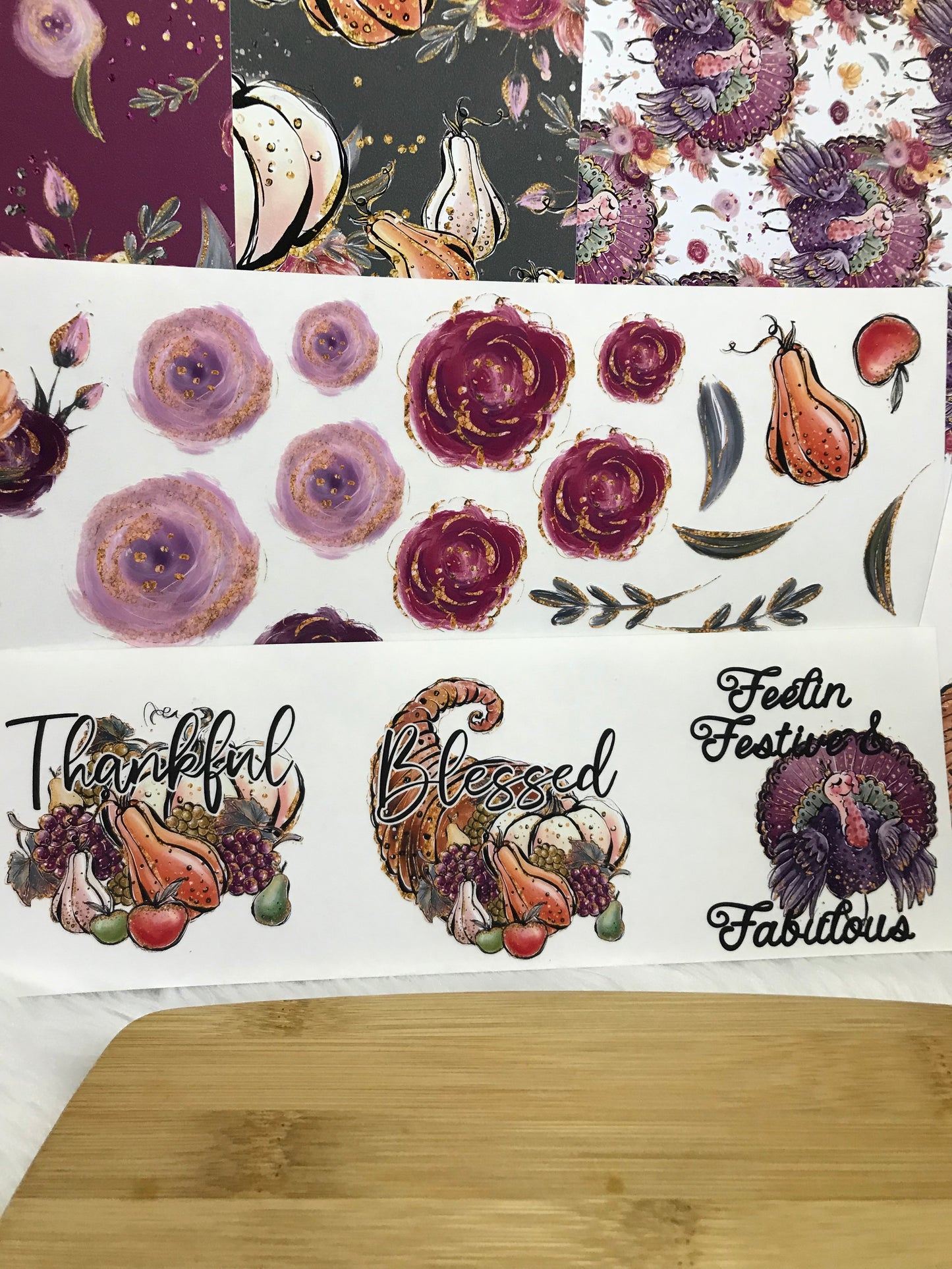 Jewel turkey Vinyl Bundle (NO mold)