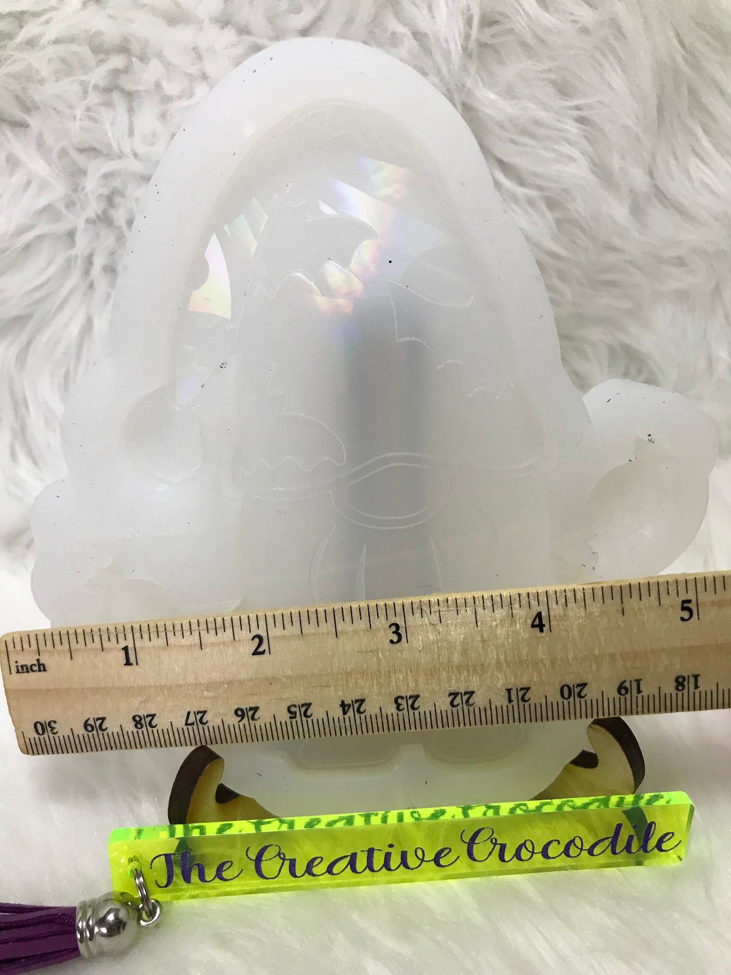 Holographic Halloween Gnome Mold