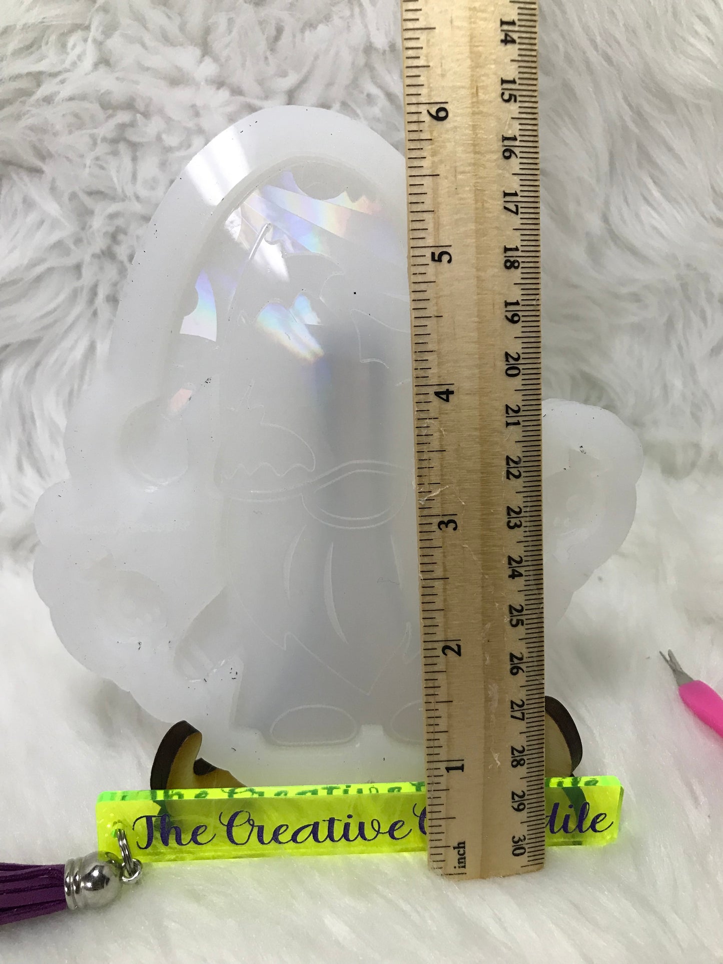 Holographic Halloween Gnome Mold
