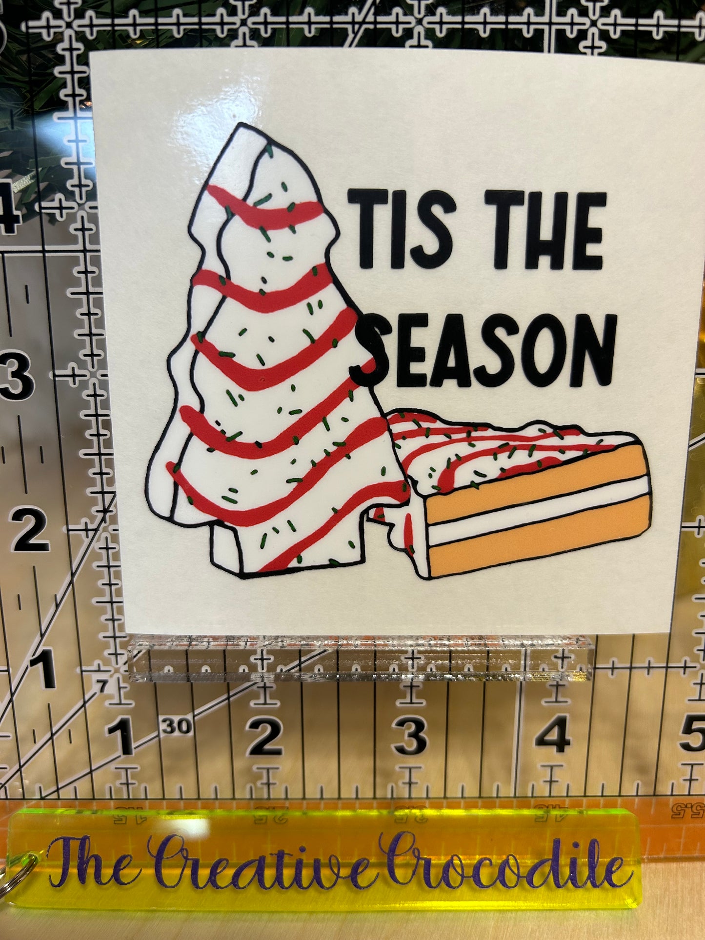 Tis the season Tree Cake