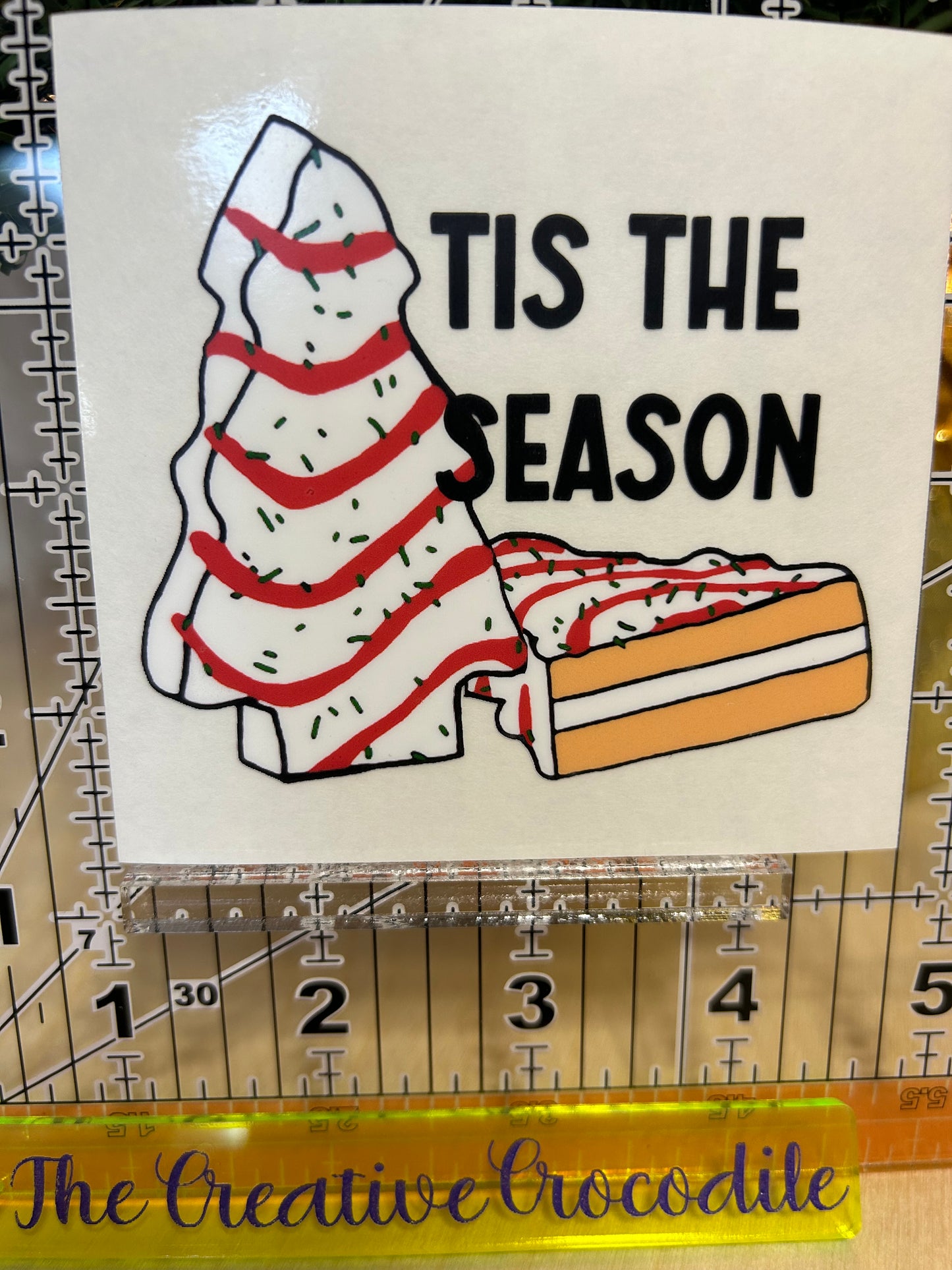 Tis the season Tree Cake